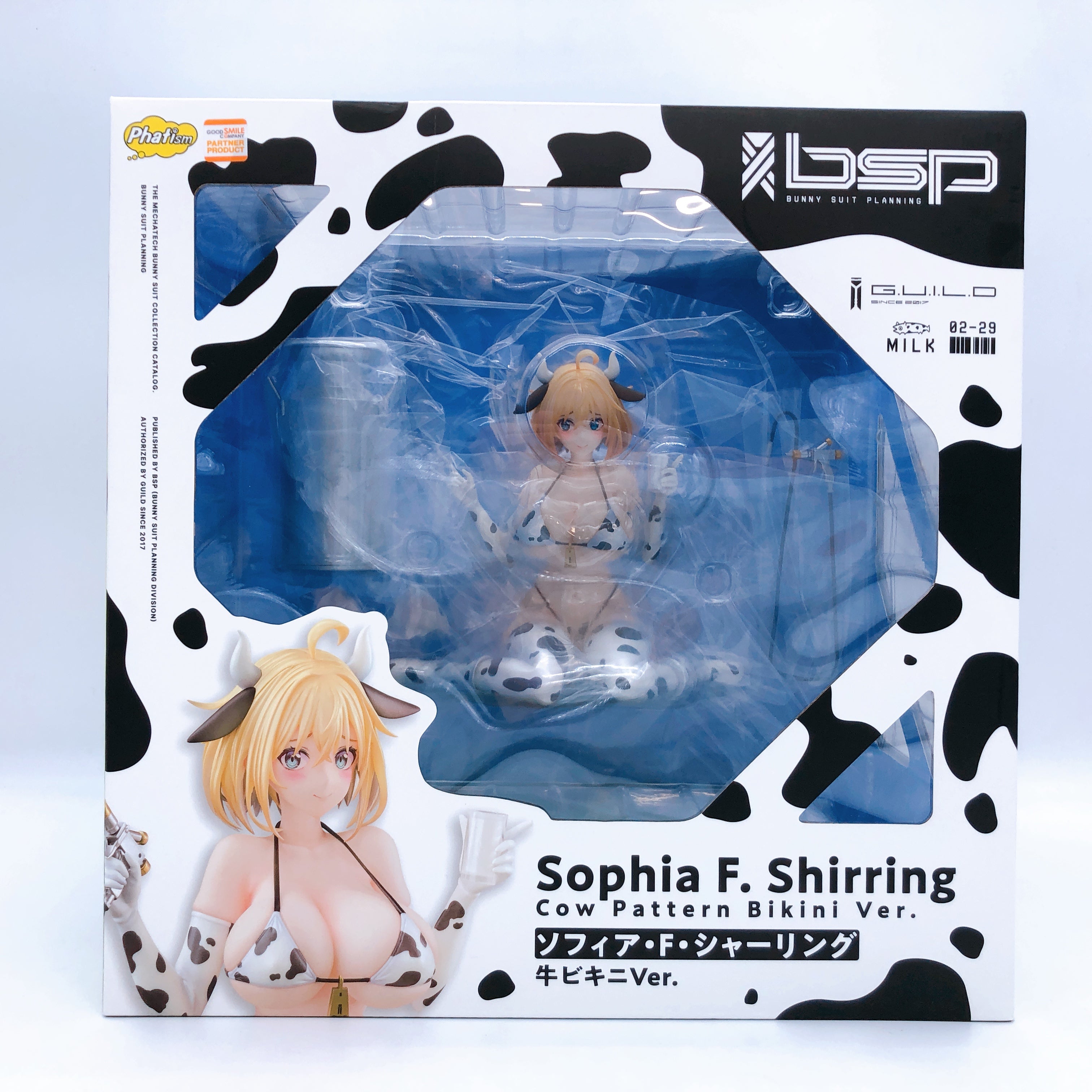 Bunny Suit Planning Sophia F. Shirring Cow Pattern Bikini Ver. 1/6 Scale Figure