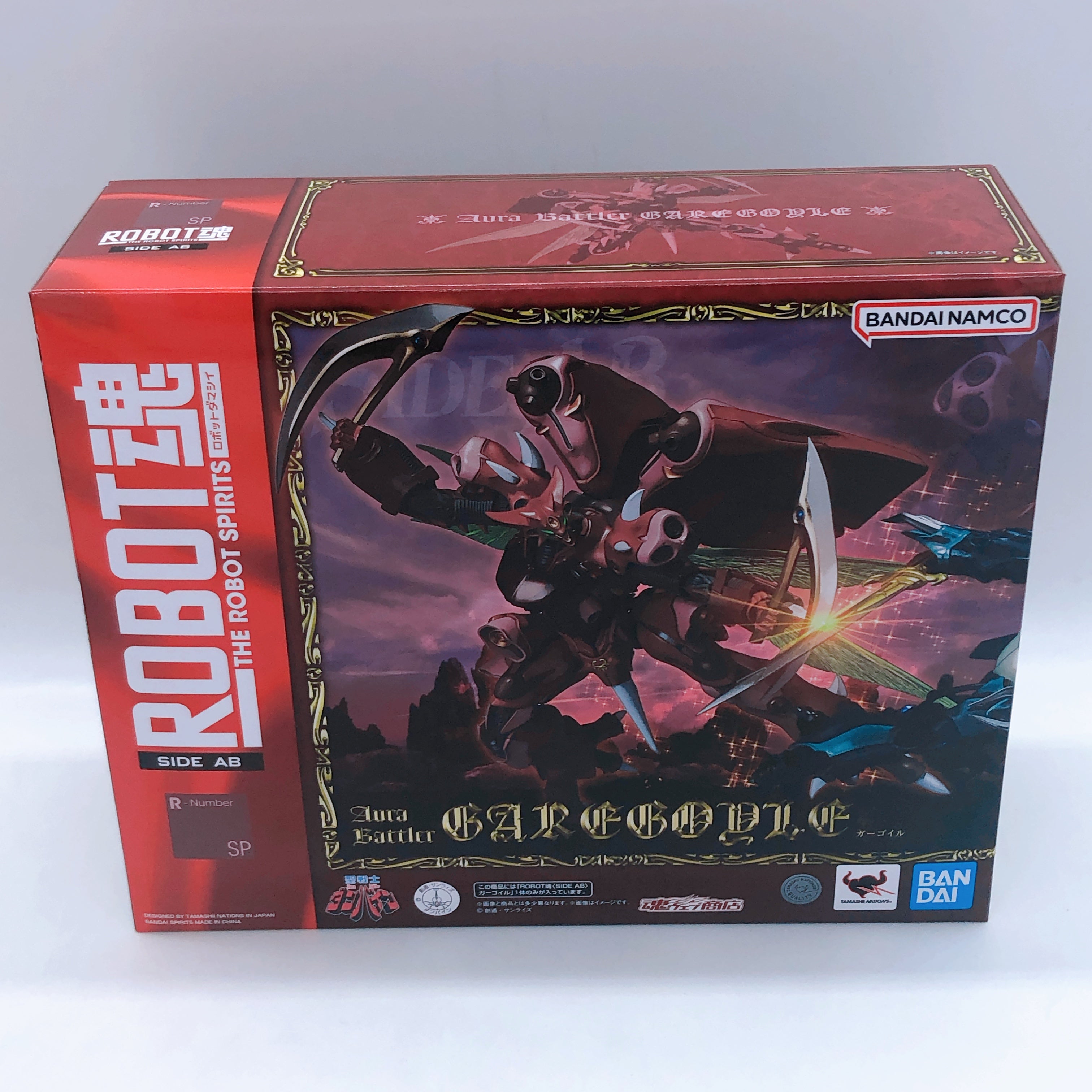 ROBOT SPIRITS SIDE AB Aura Battler Dunbine Garegoyle Action Figure BANDAI Japan