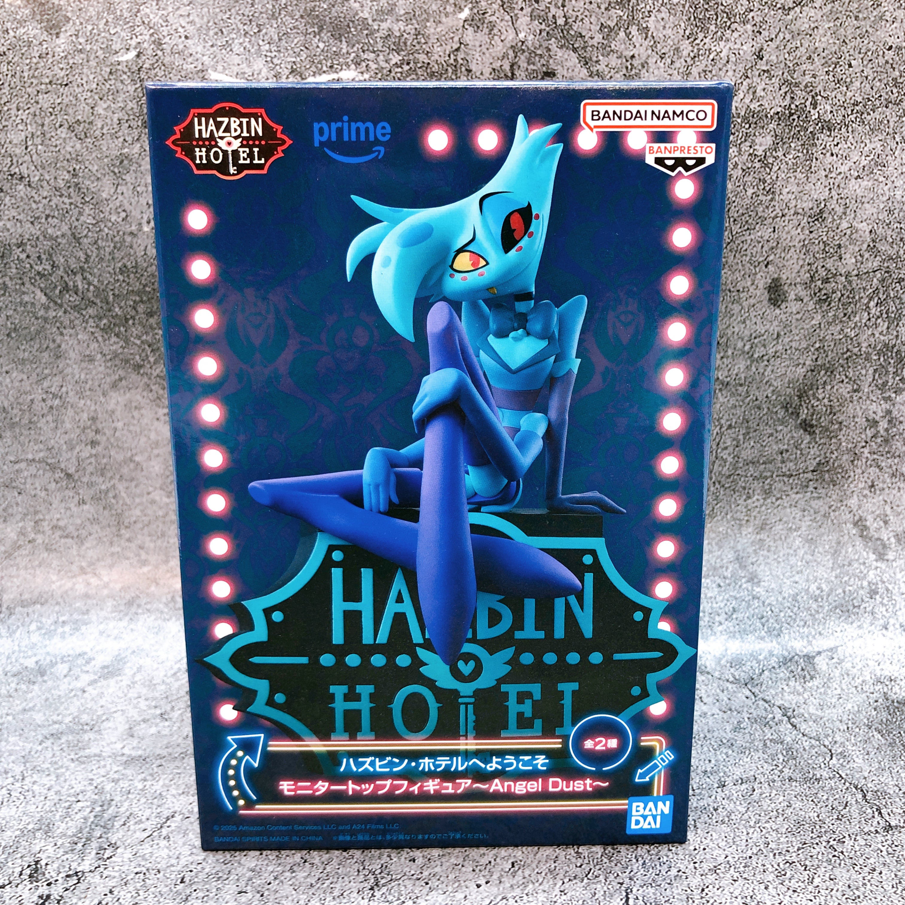 Hazbin Hotel Angel Dust Another Color Monitor Top Figure BANPRESTO Japan Sealed