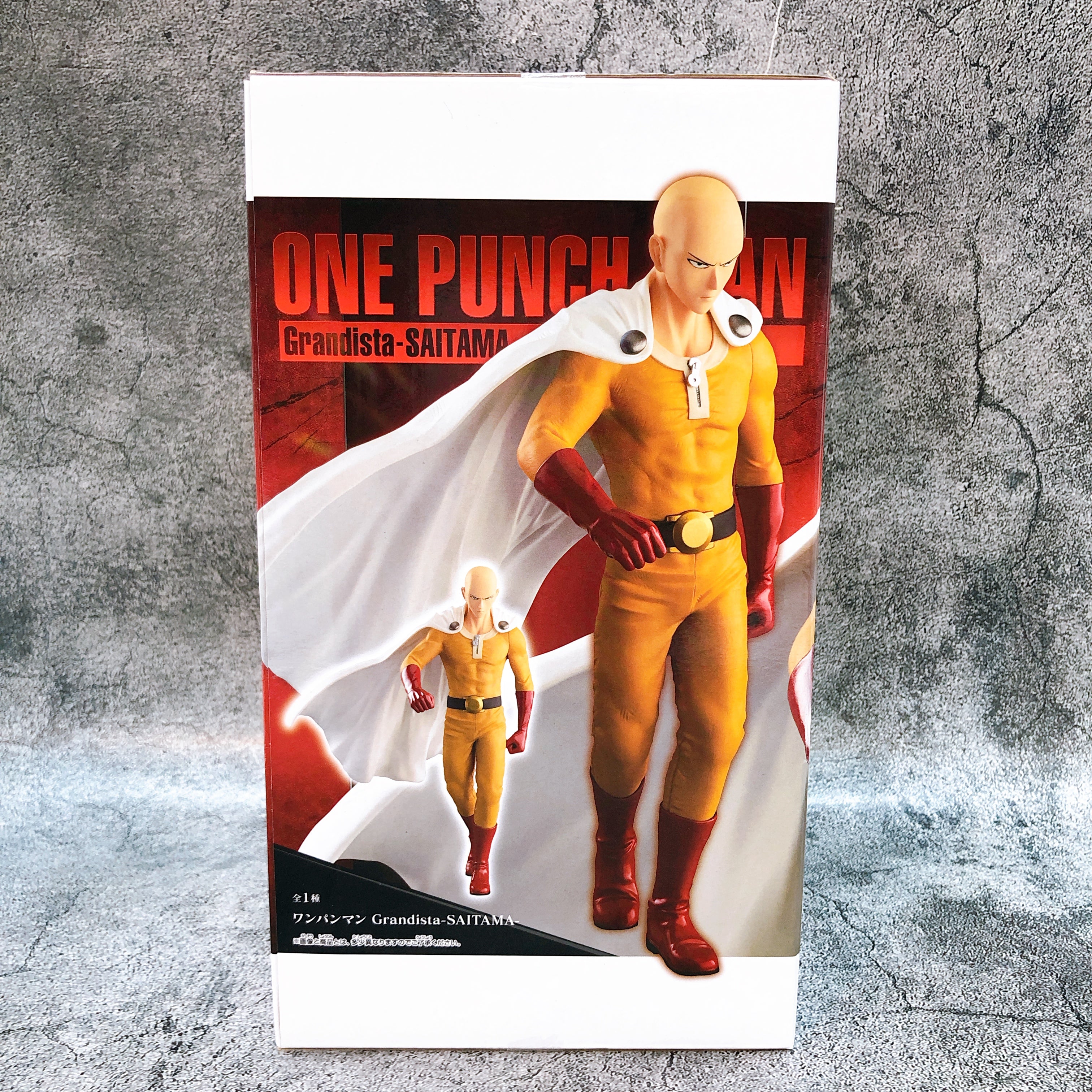 One Punch Man Saitama Grandista Figure BANPRESTO from Japan Sealed NEW