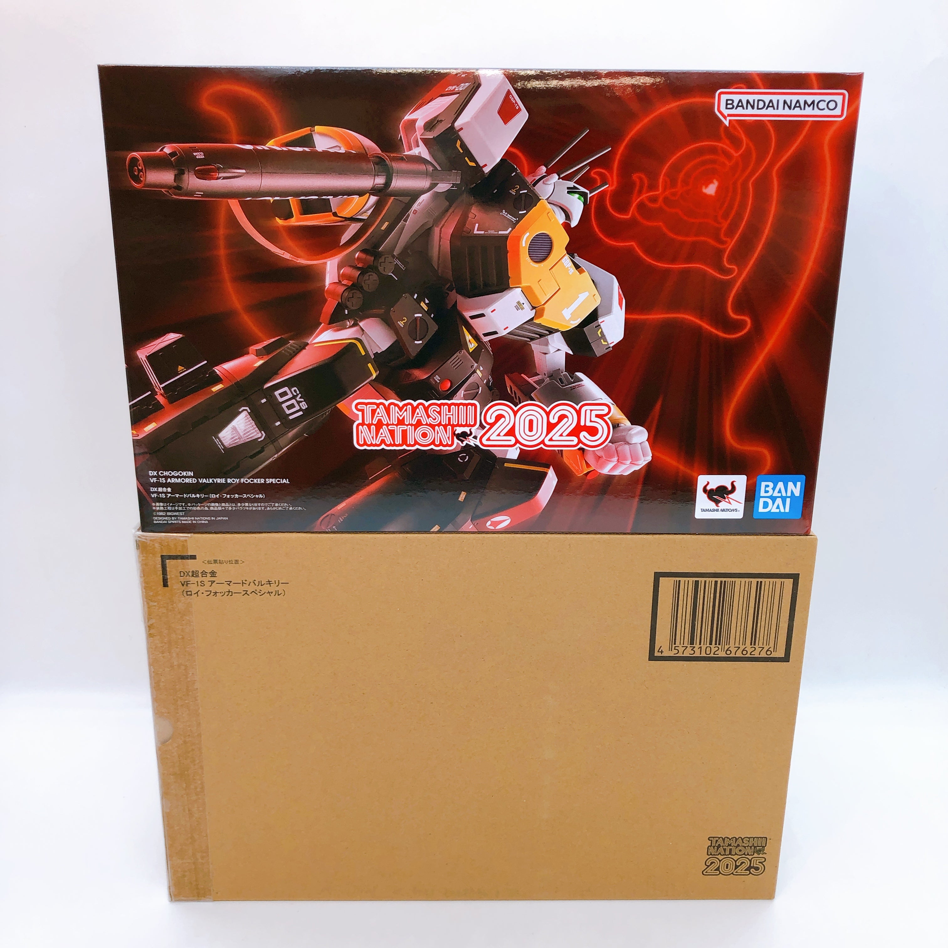 DX Chogokin Macross VF-1S Armored Valkyrie Roy Focker Special Figure Bandai