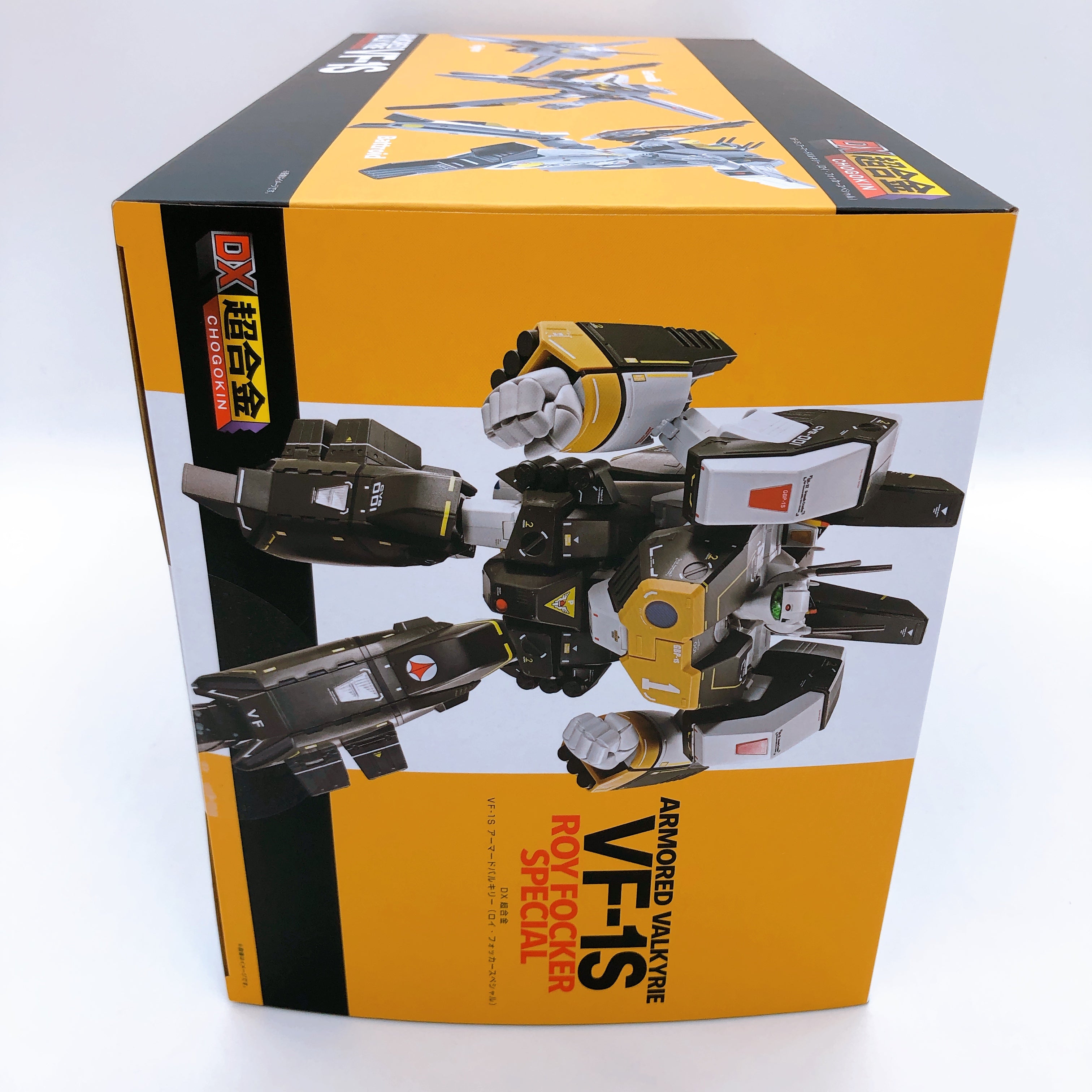 DX Chogokin Macross VF-1S Armored Valkyrie Roy Focker Special Figure Bandai