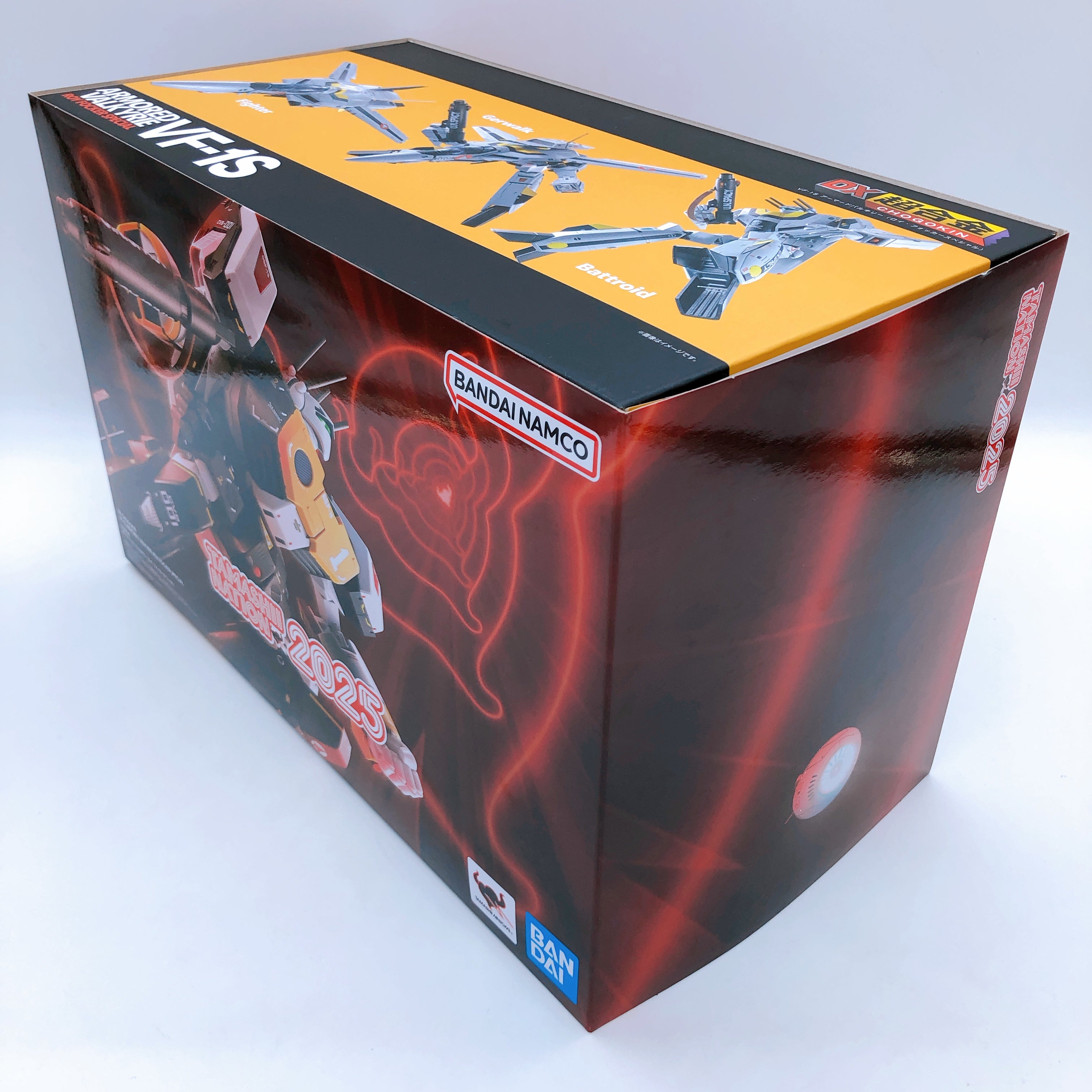 DX Chogokin Macross VF-1S Armored Valkyrie Roy Focker Special Figure Bandai