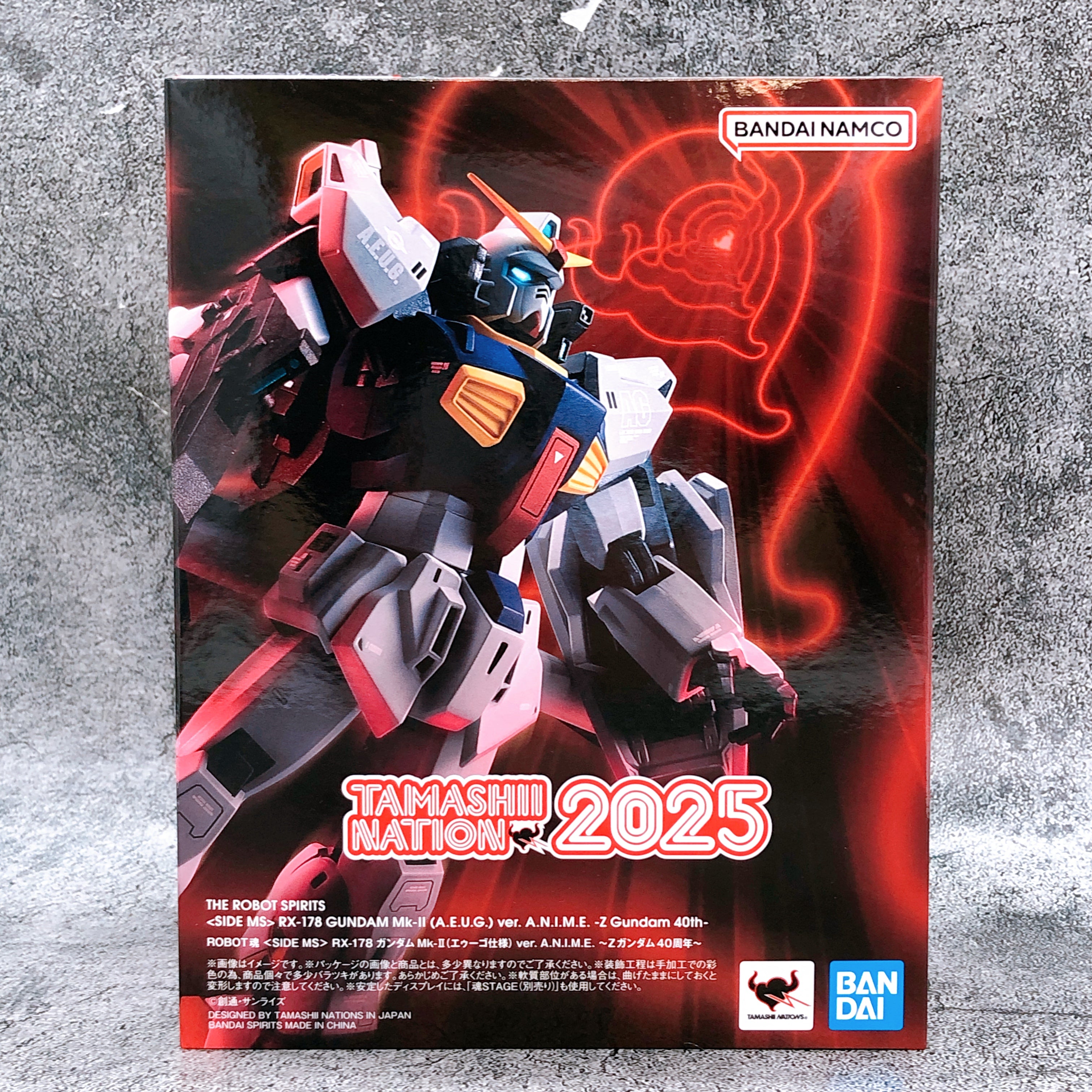 RX-178 Gundam Mk-II AEUG A.N.I.M.E. 40th ROBOT SPIRITS Bandai Action Figure NEW