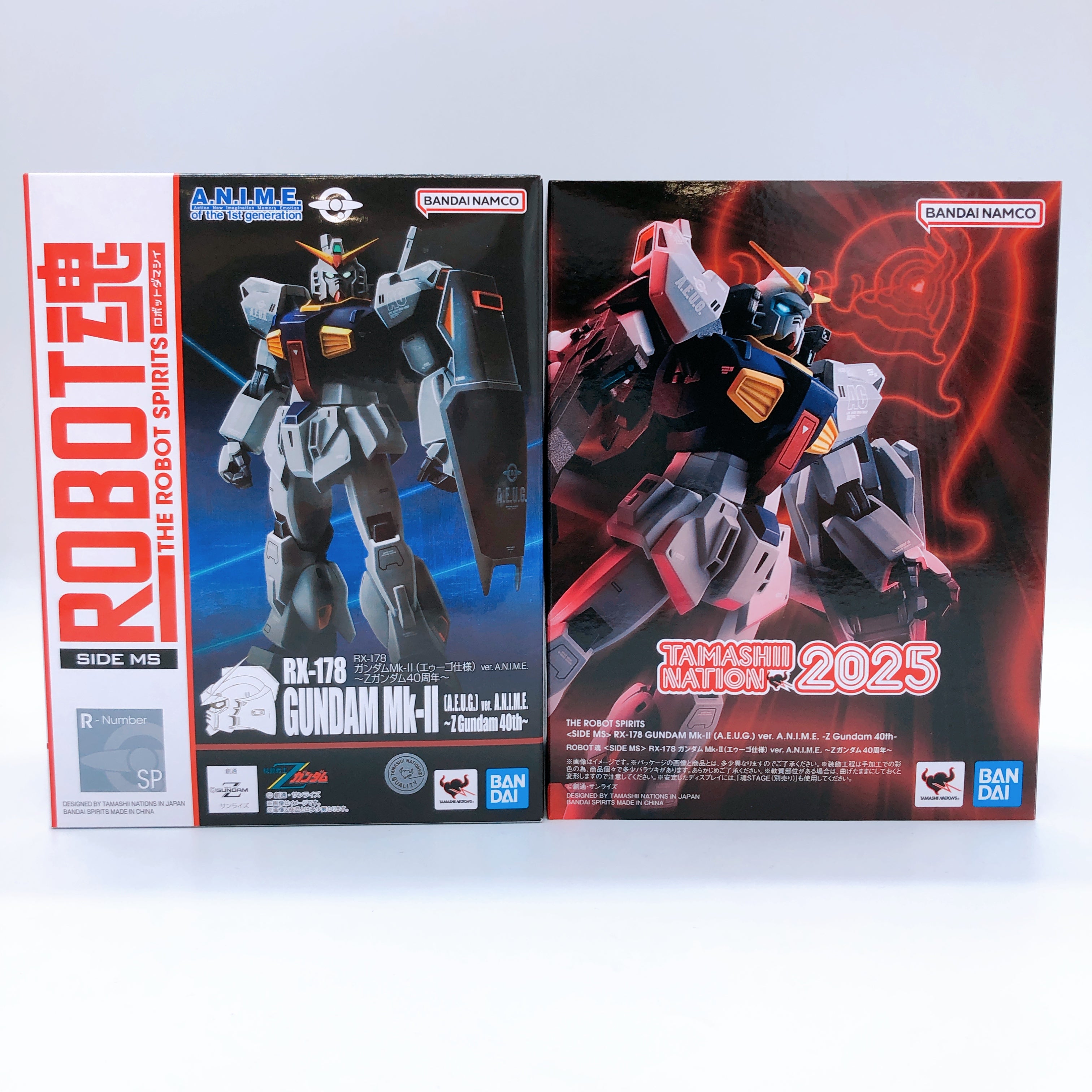 ROBOT Spirits SIDE MS RX-178 Gundam Mk-II AEUG ver. A.N.I.M.E. 2025 Figure NEW
