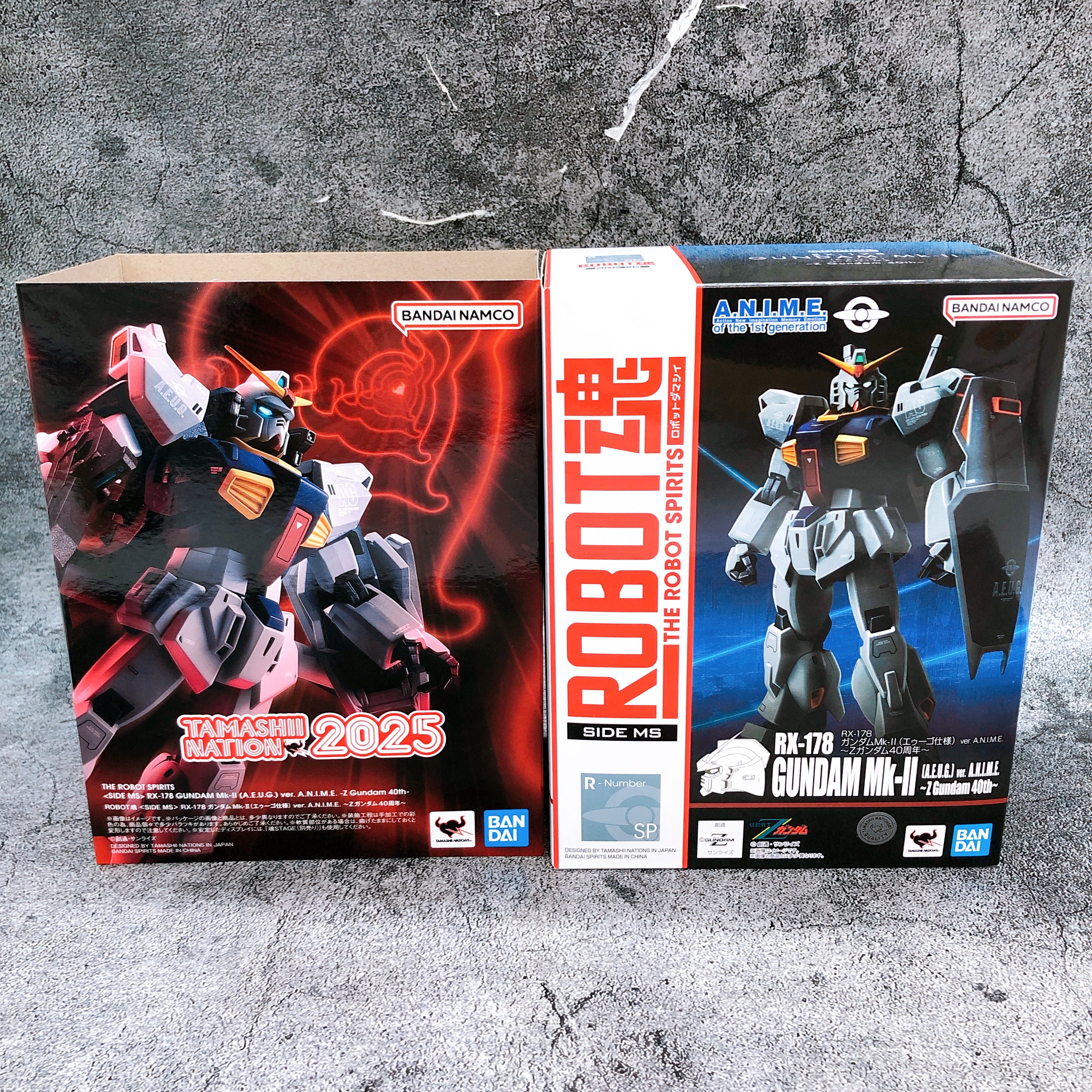 RX-178 Gundam Mk-II AEUG A.N.I.M.E. 40th ROBOT SPIRITS Bandai Action Figure NEW