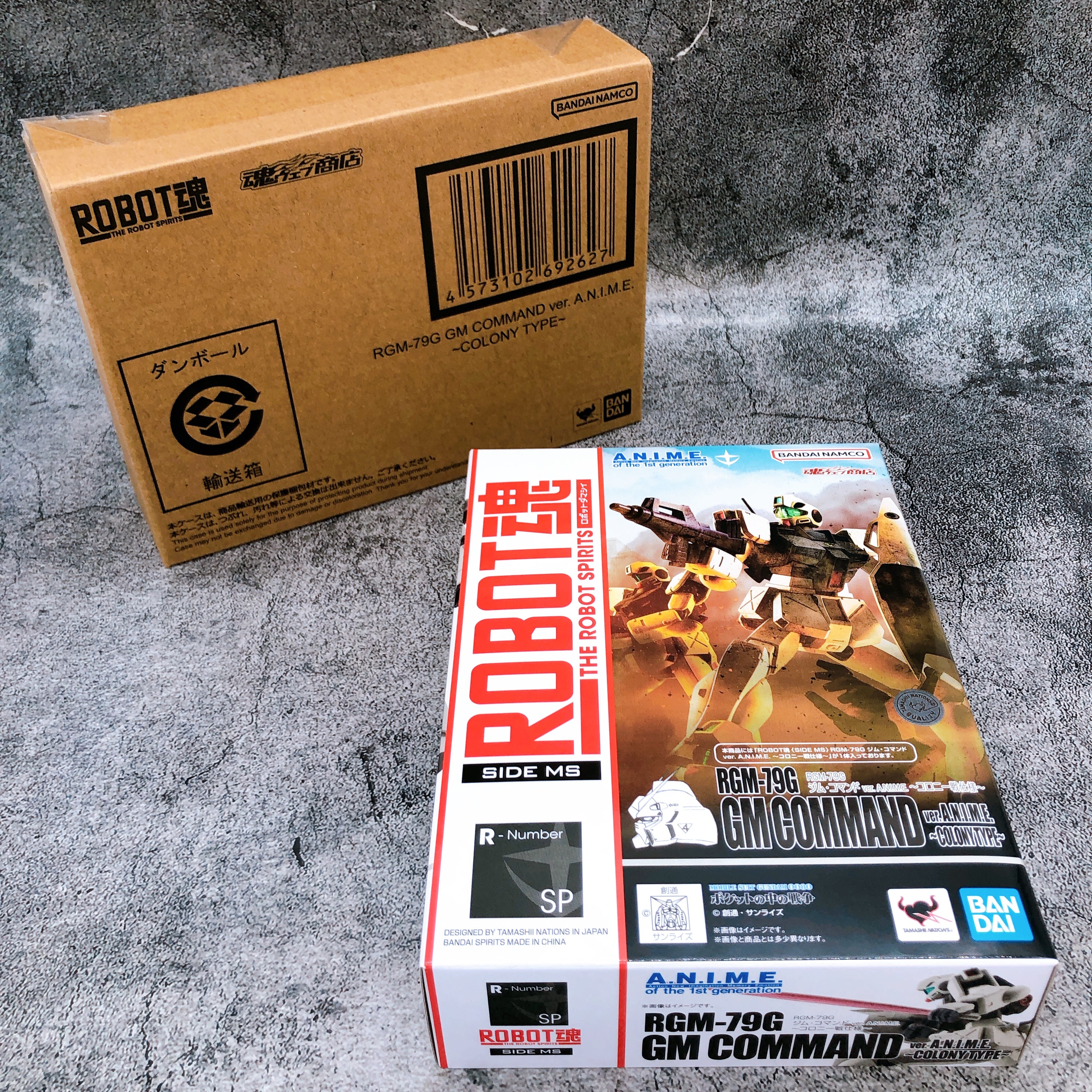 ROBOT SPIRITS SIED MS RGM-79G GM COMMAND ver. A.N.I.M.E. Colony Type Figure NEW
