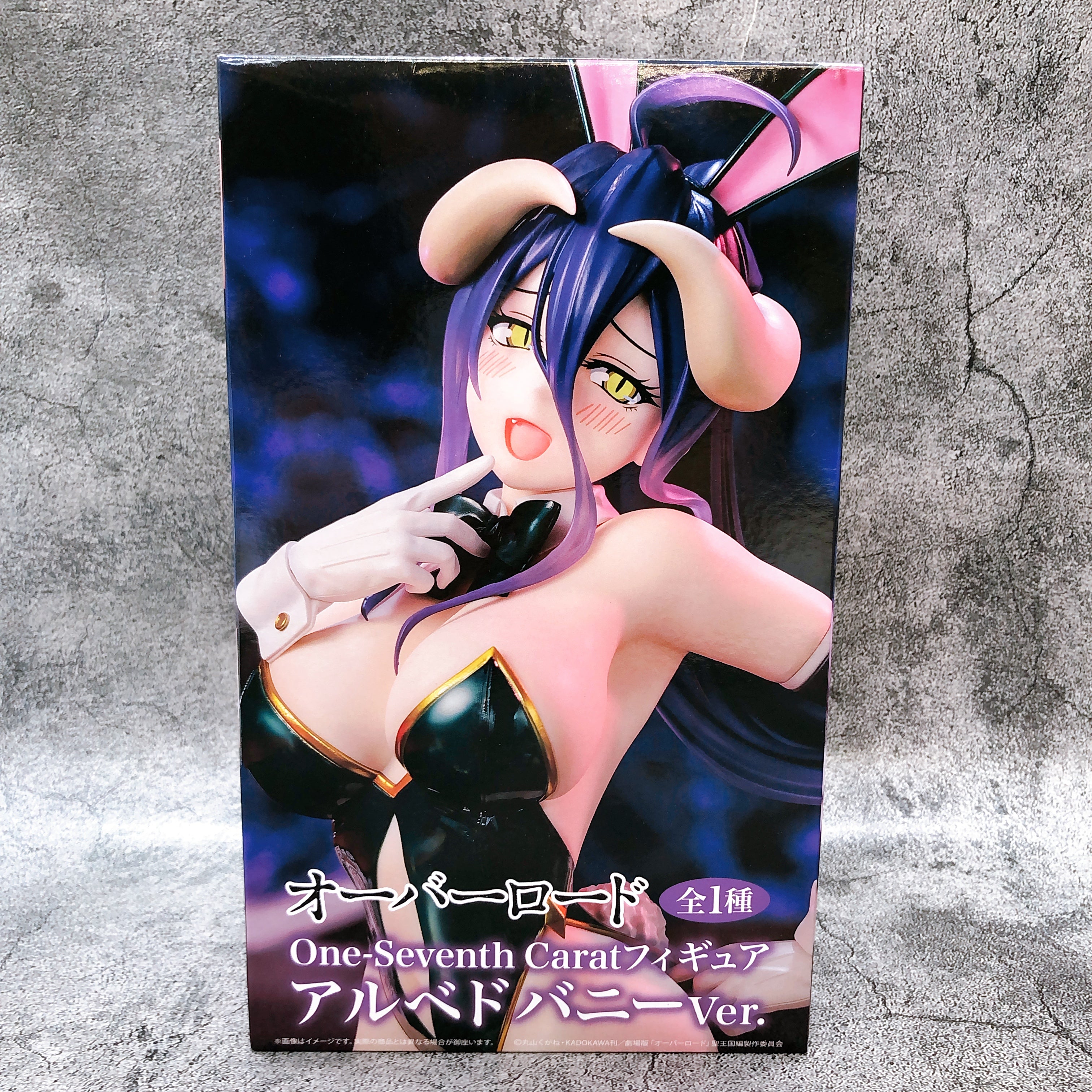 Overlord Albedo Bunny Ver One Seventh Carat Figure System Service Japan Sealed