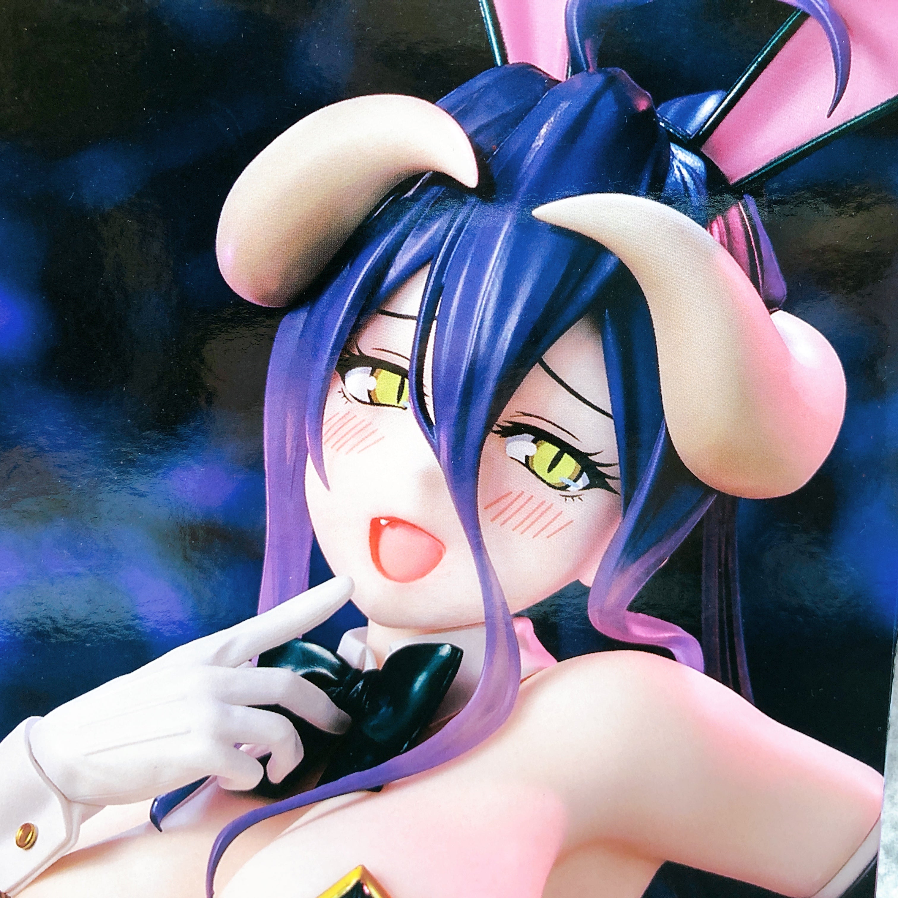 Overlord Albedo Bunny Ver One Seventh Carat Figure System Service Japan Sealed