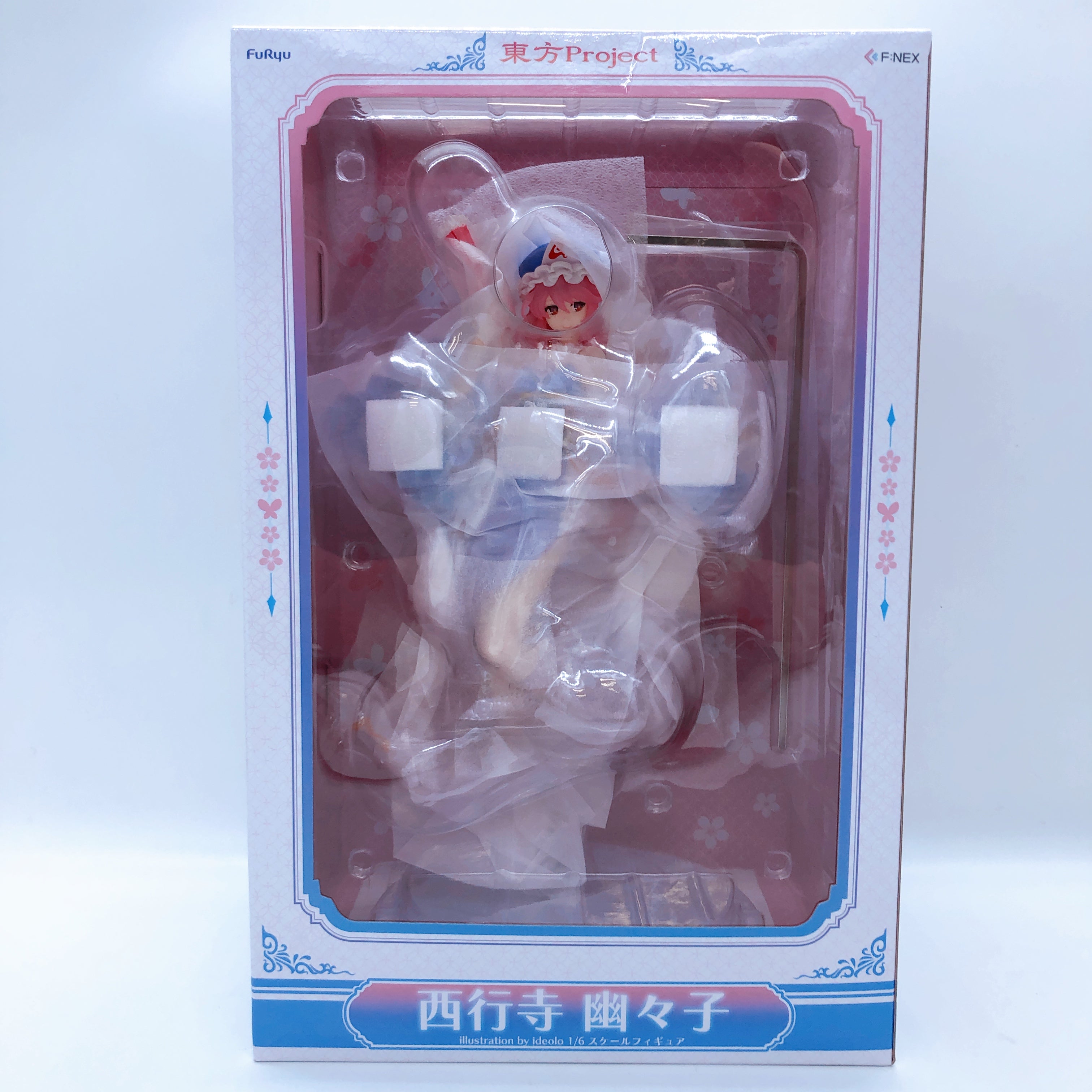 Touhou Project Yuyuko Saigyouji illustration by Ideolo 1/6 Scale PVC Figure NEW
