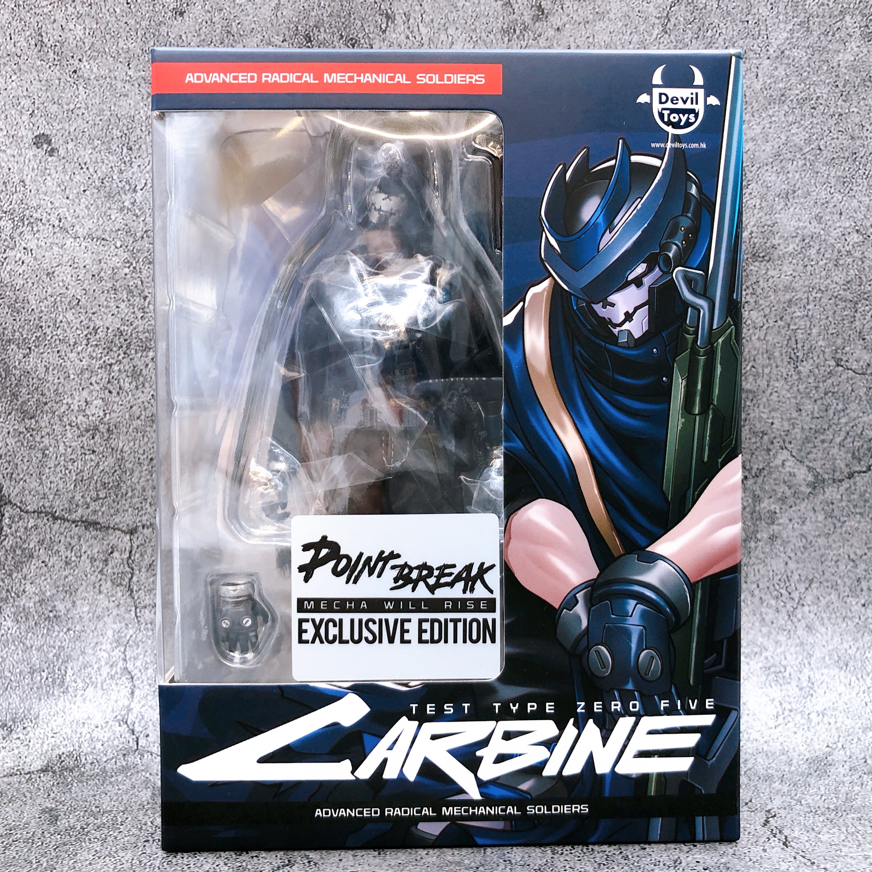 Devil Toys POINT BREAK Carbine MECHA WILL RISE EXCLUSIVE 1/12 Action Figure NEW