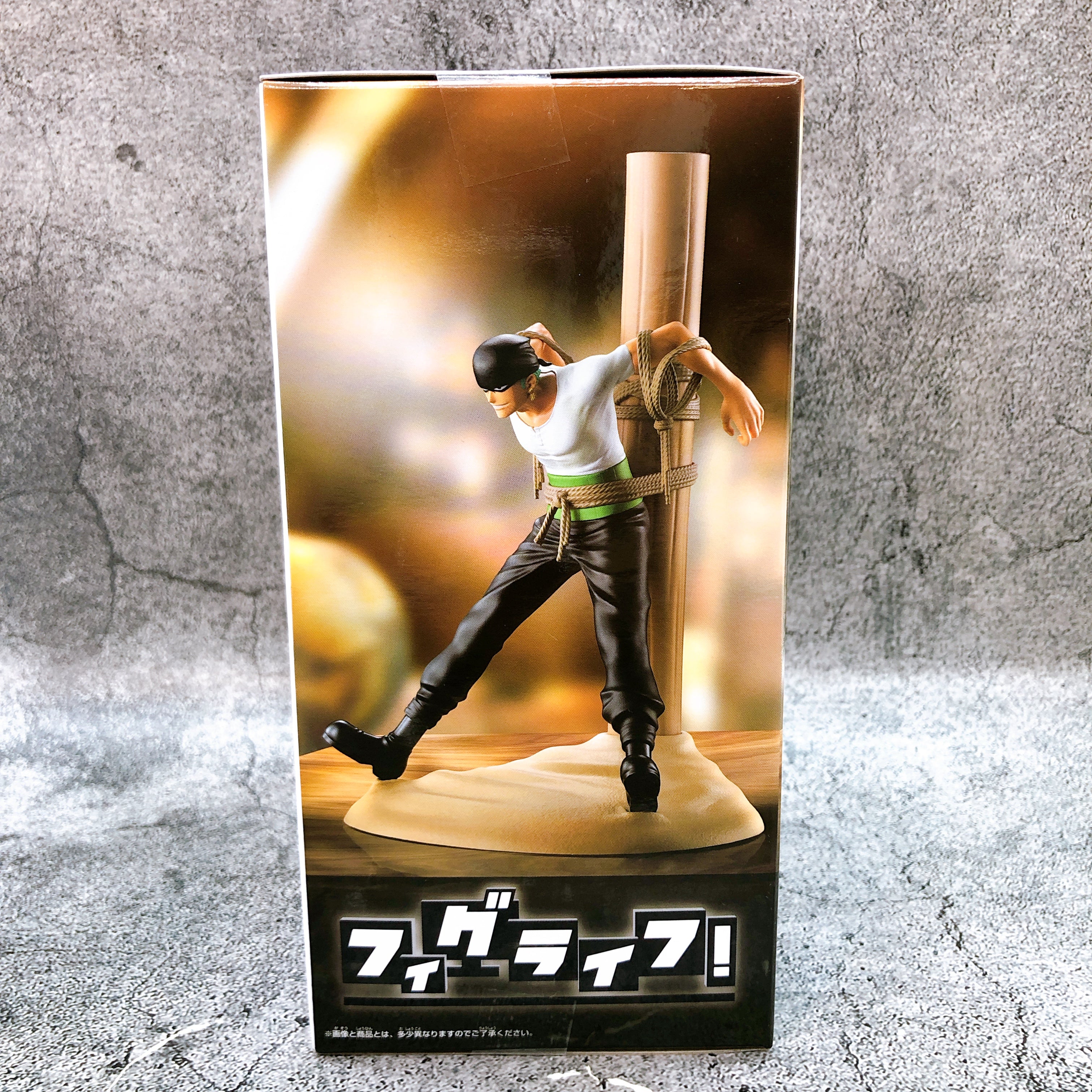 ONE PIECE Roronoa Zoro Pirate Hunter Zoro Figlife Figure BANPRESTO Sealed NEW