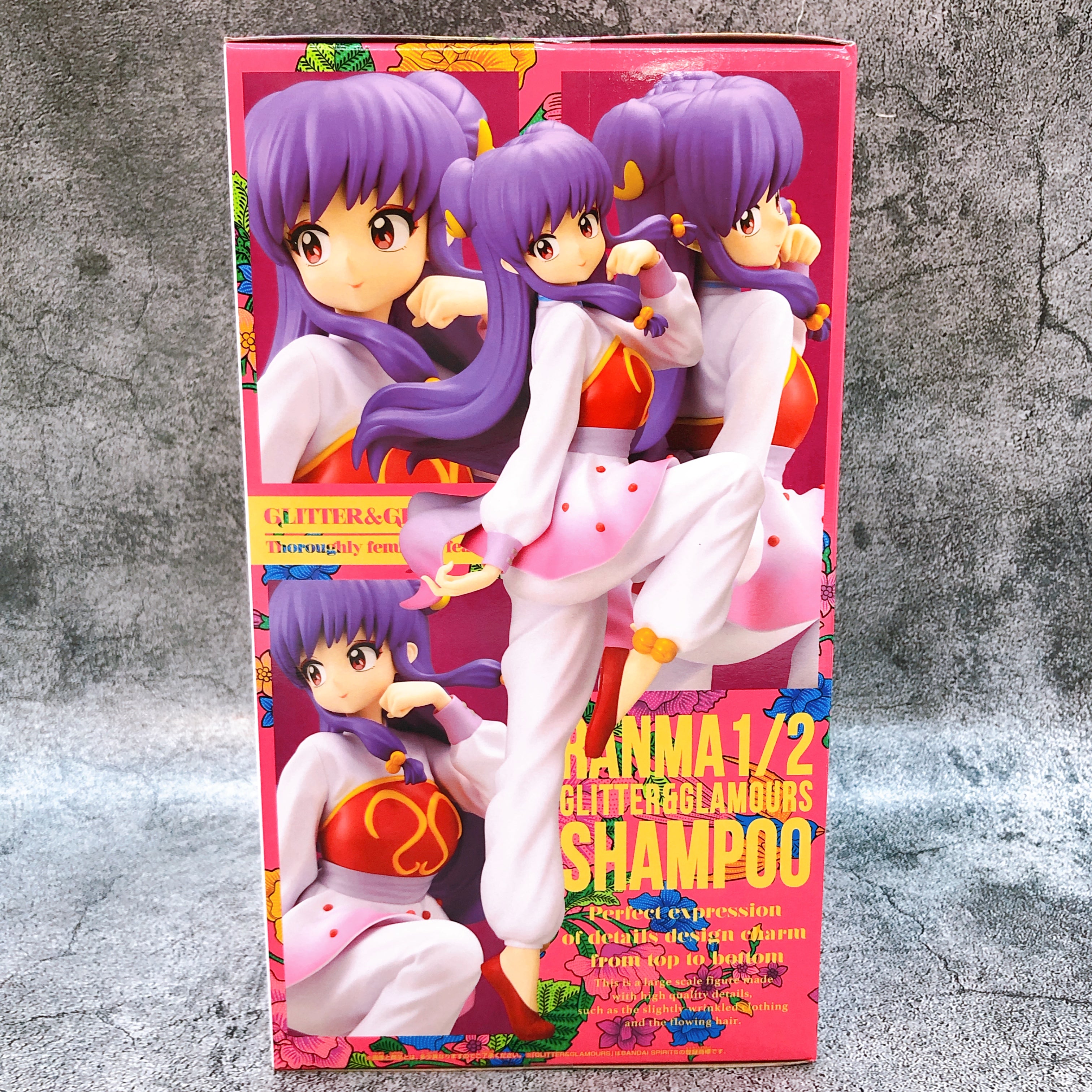 Ranma 1/2 Shampoo GLITTER ＆ GLAMOURS Figure BANPRESTO from Japan Sealed NEW