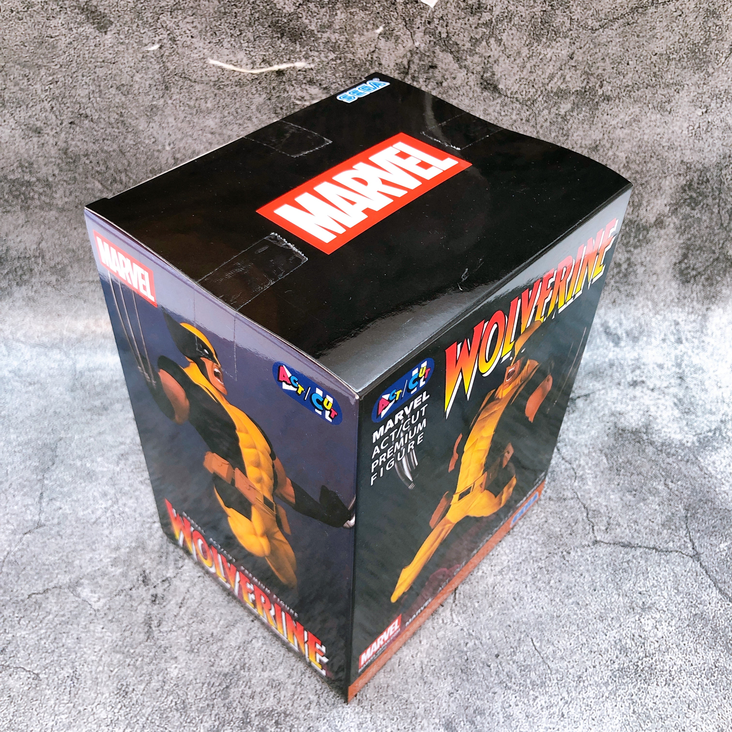 MARVEL Wolverine ACT/CUT Premium Figure SEGA from Japan Sealed NEW AUT