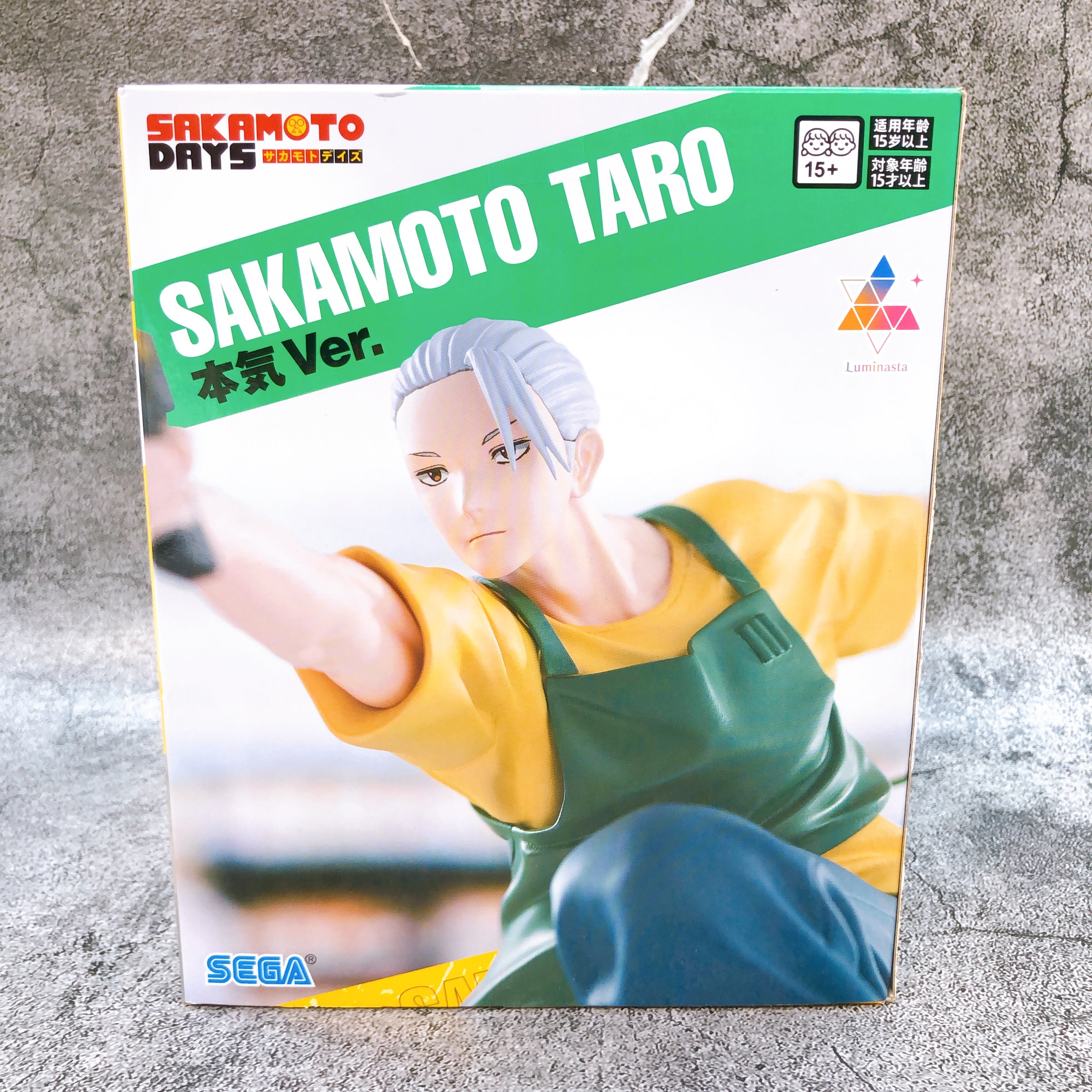SAKAMOTO DAYS Taro Sakamoto Serious Ver Luminasta Figure Japan Sealed FASTSHIP