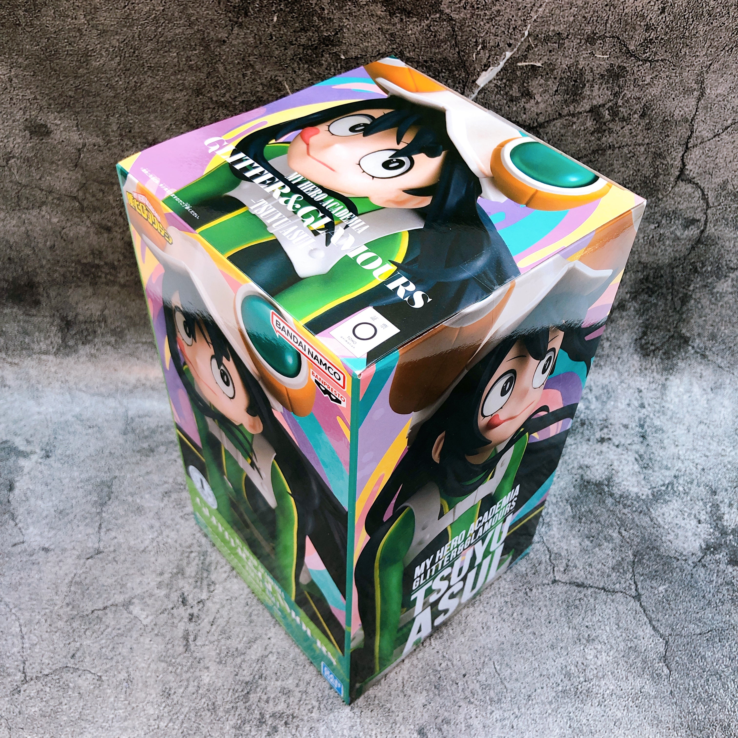 My Hero Academia Tsuyu Asui GLITTER & GLAMOURS Figure BANPRESTO Japan Sealed NEW
