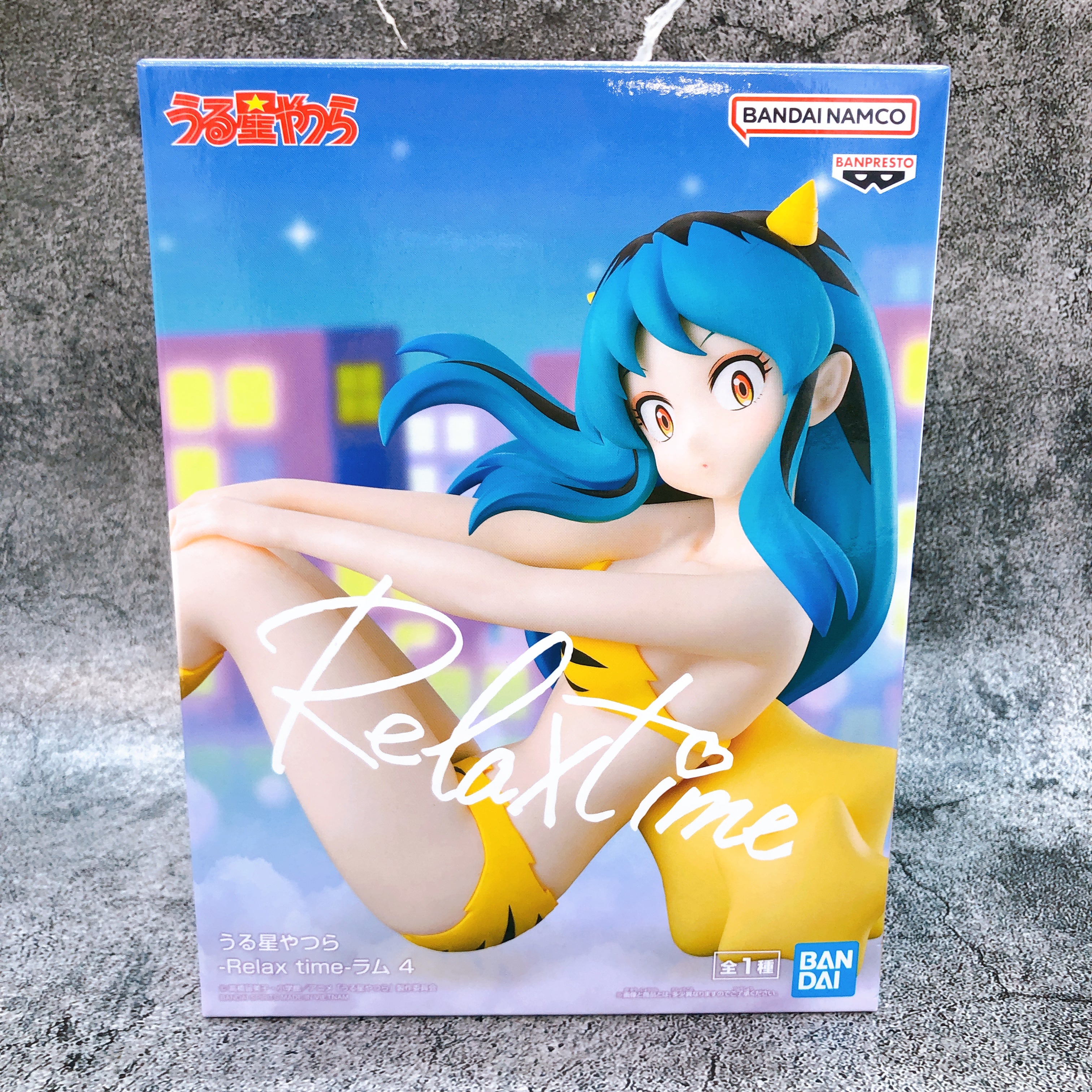 Urusei Yatsura Ram 4 Relax time Figure BANPRESTO from Japan Sealed NEW AUTHENTIC