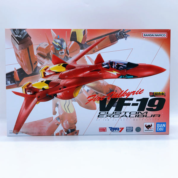 DX Chogokin Macross 7 VF-19 Kai Custom Excalibur Basara Nekki Action F