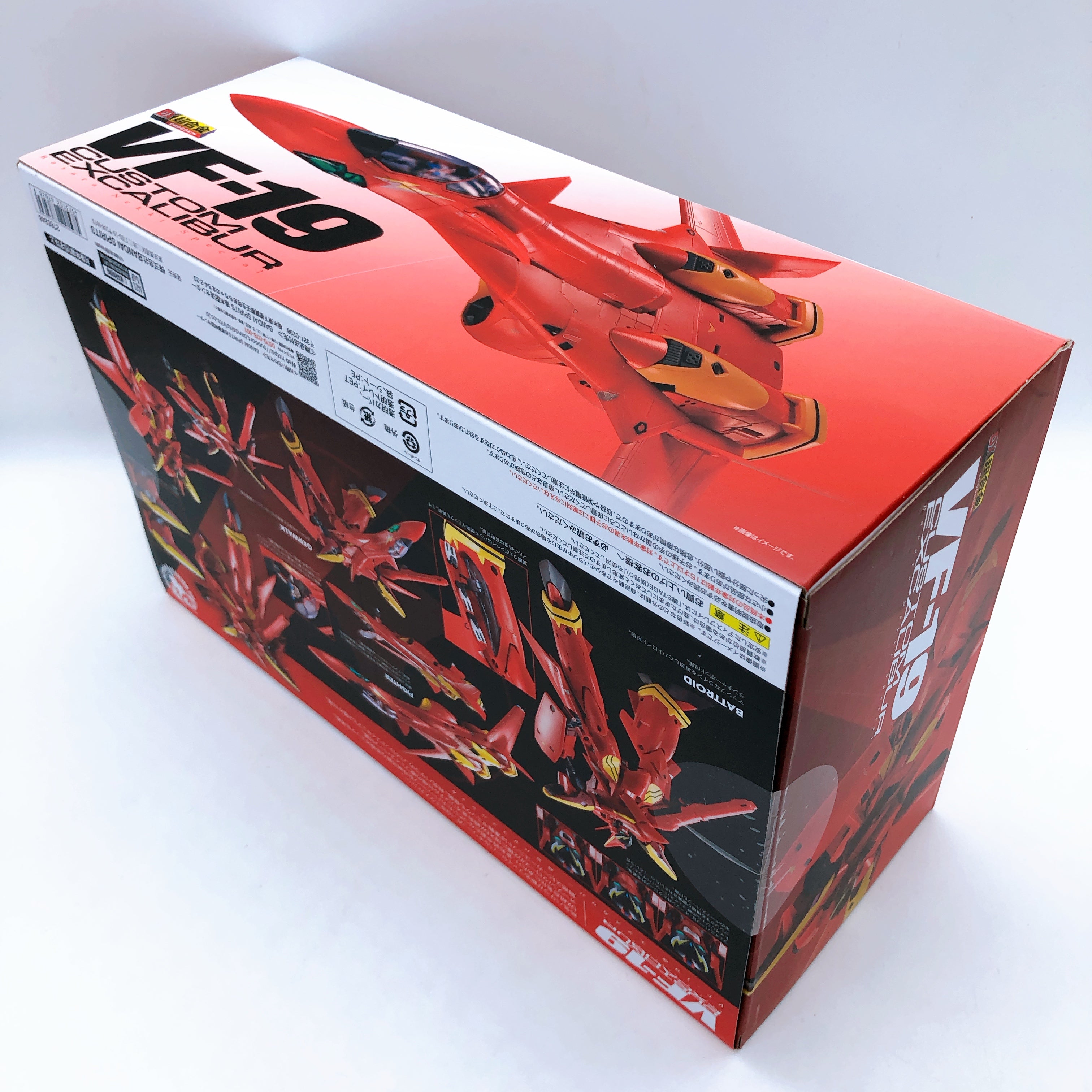 DX Chogokin Macross 7 VF-19 Kai Custom Excalibur Basara Nekki Action Figure NEW