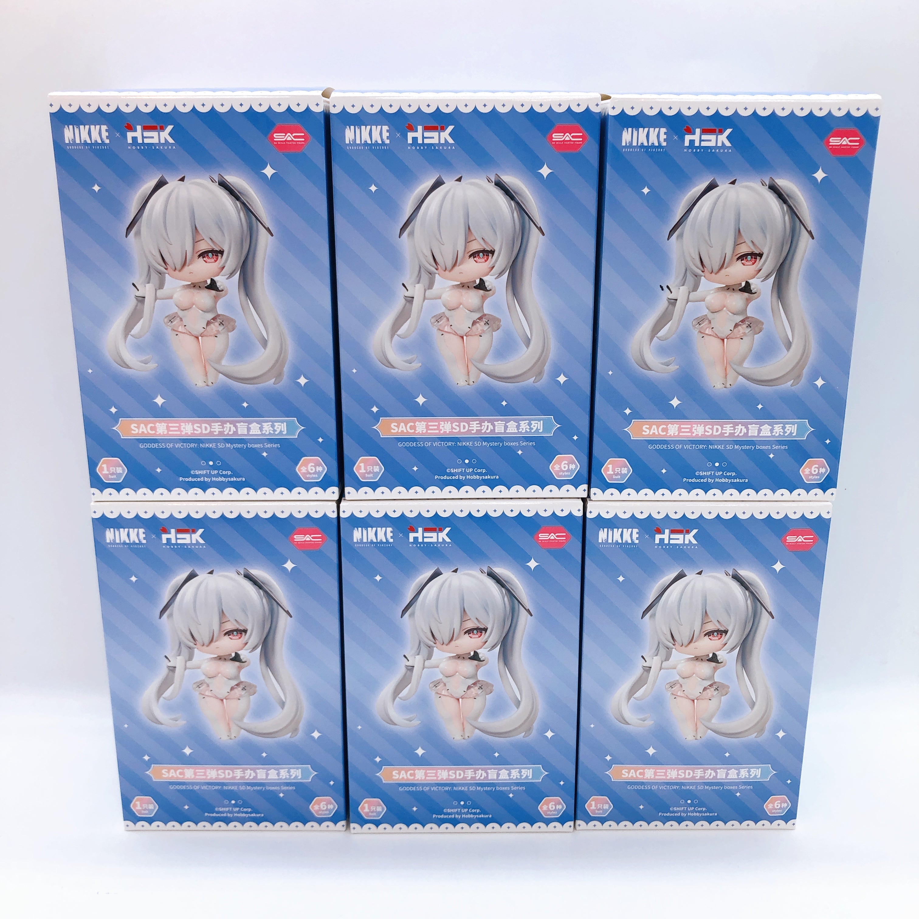 Goddess of Victory NIKKE SAC Series Vol.3 Complete Box SD PVC Figure 15+ Japan