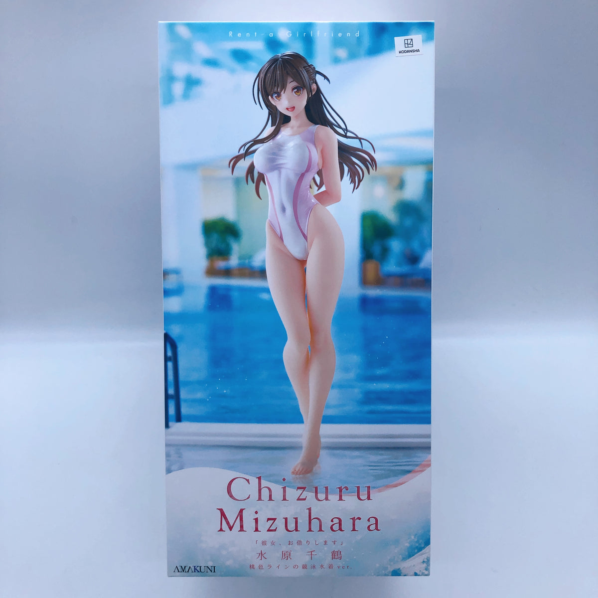 Rent A Girlfriend Chizuru Mizuhara Pink Line Swimwear Ver 1/7 Figure Hobby Japan