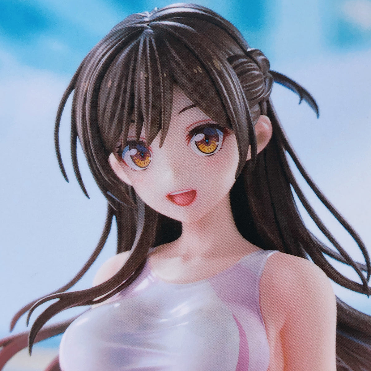 Rent A Girlfriend Chizuru Mizuhara Pink Line Swimwear Ver 1/7 Figure Hobby Japan