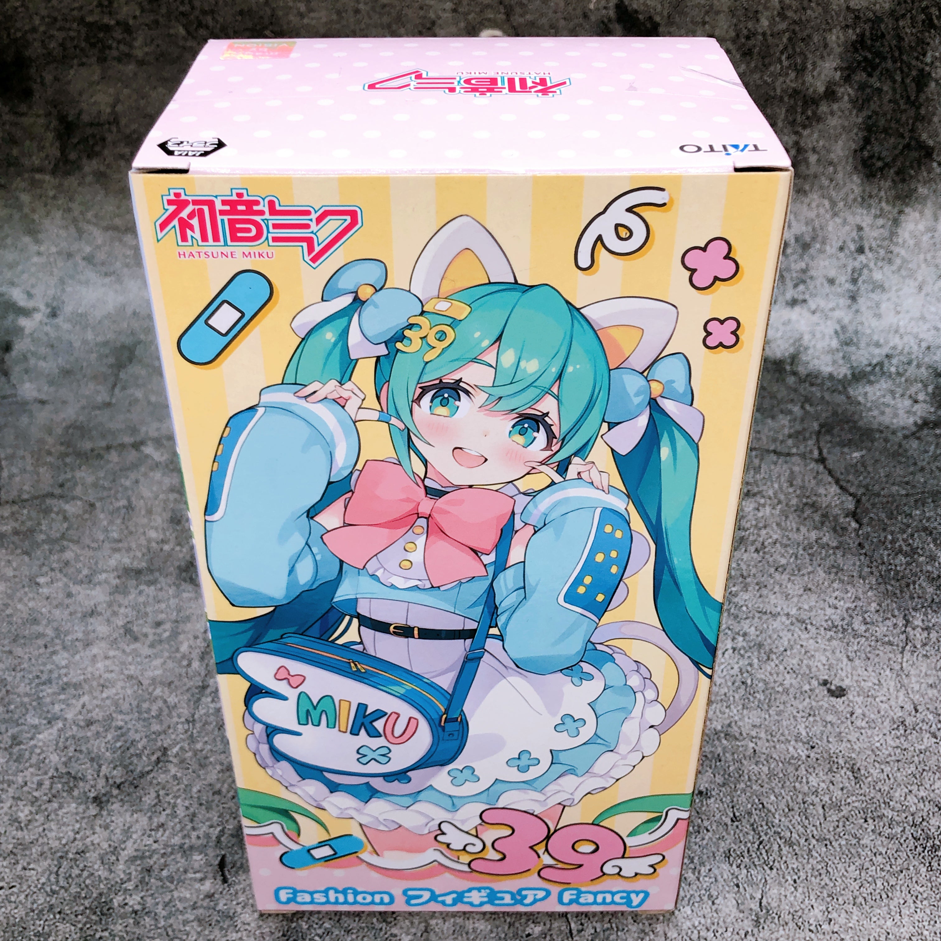 Hatsune Miku Fashion Figure Fancy Taito Japan Sealed NEW FASTSHIP AUTHENTIC