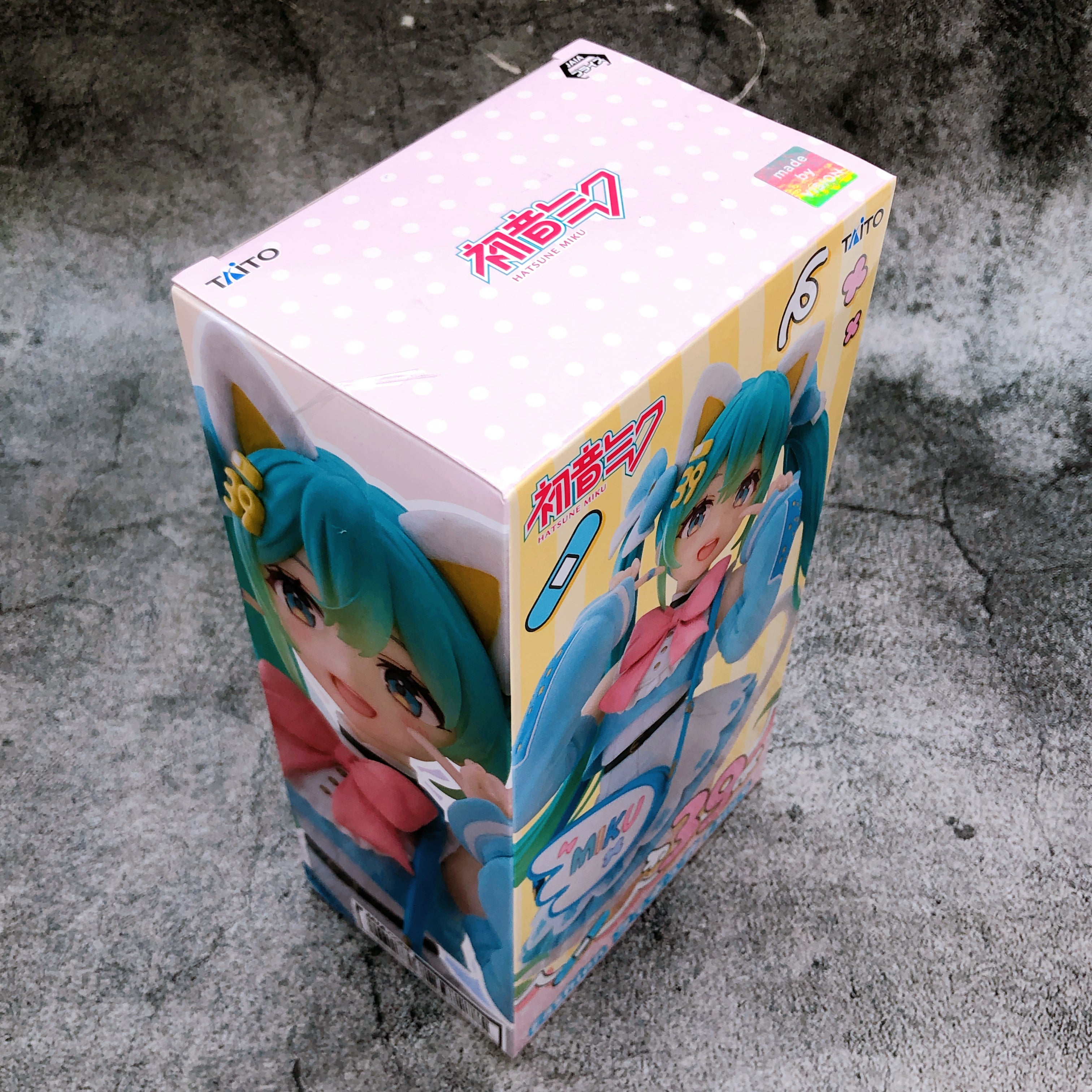 Hatsune Miku Fashion Figure Fancy Taito Japan Sealed NEW FASTSHIP AUTHENTIC