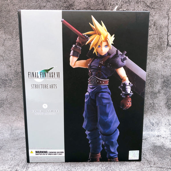 FINAL FANTASY VII Structure Arts Cloud Strife FF7 Model Kit Square Eni