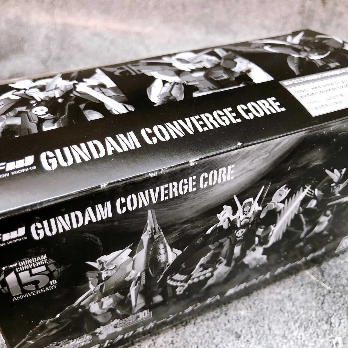 FW GUNDAM CONVERGE CORE Crossbone Gundam Steel 7 B Team Set Figure 15+ Bandai JP