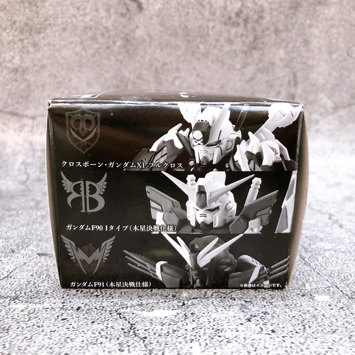 FW GUNDAM CONVERGE CORE Crossbone Gundam Steel 7 B Team Set Figure 15+ Bandai JP