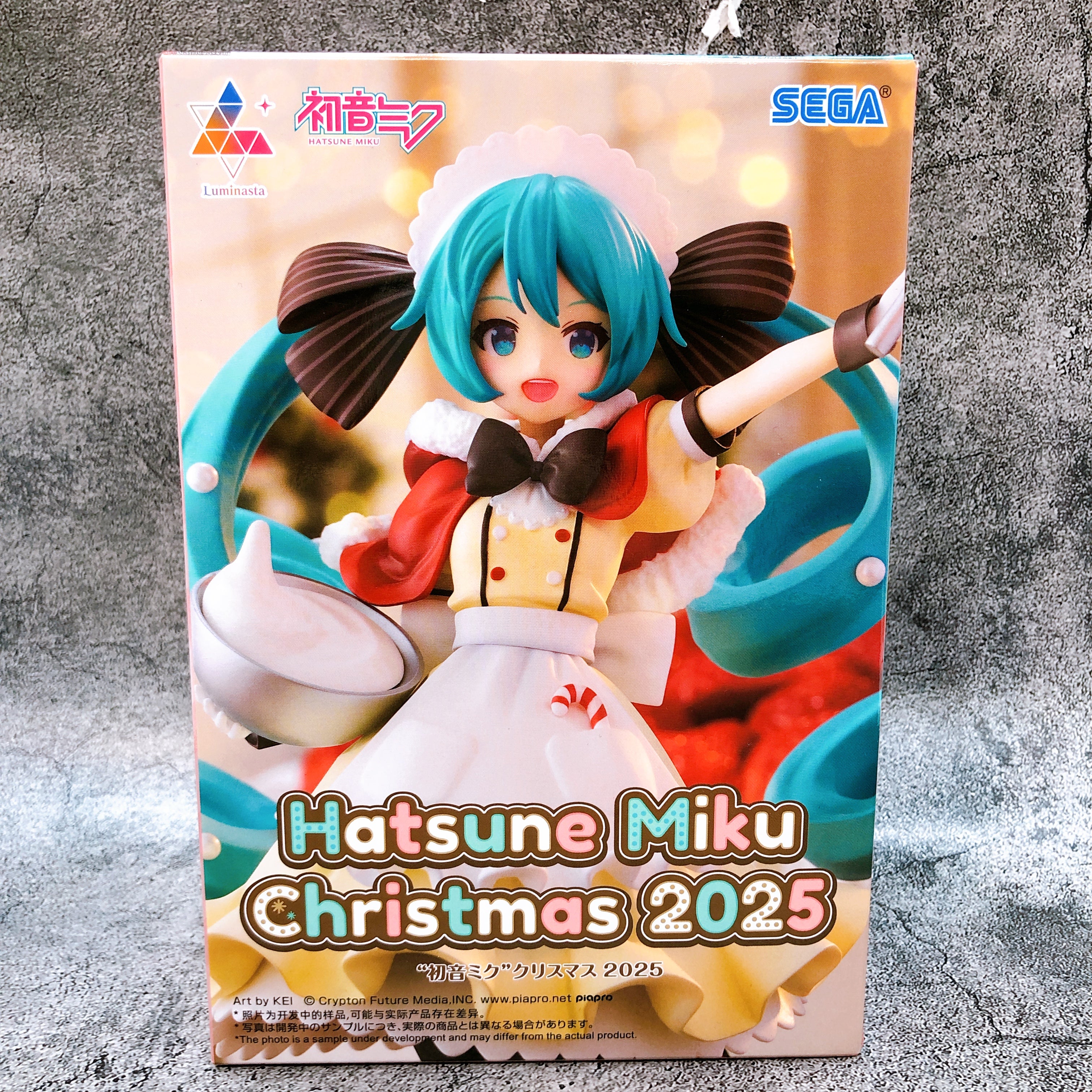 Hatsune Miku Christmas 2025 Luminasta Figure SEGA from Japan Sealed NEW FASTSHIP