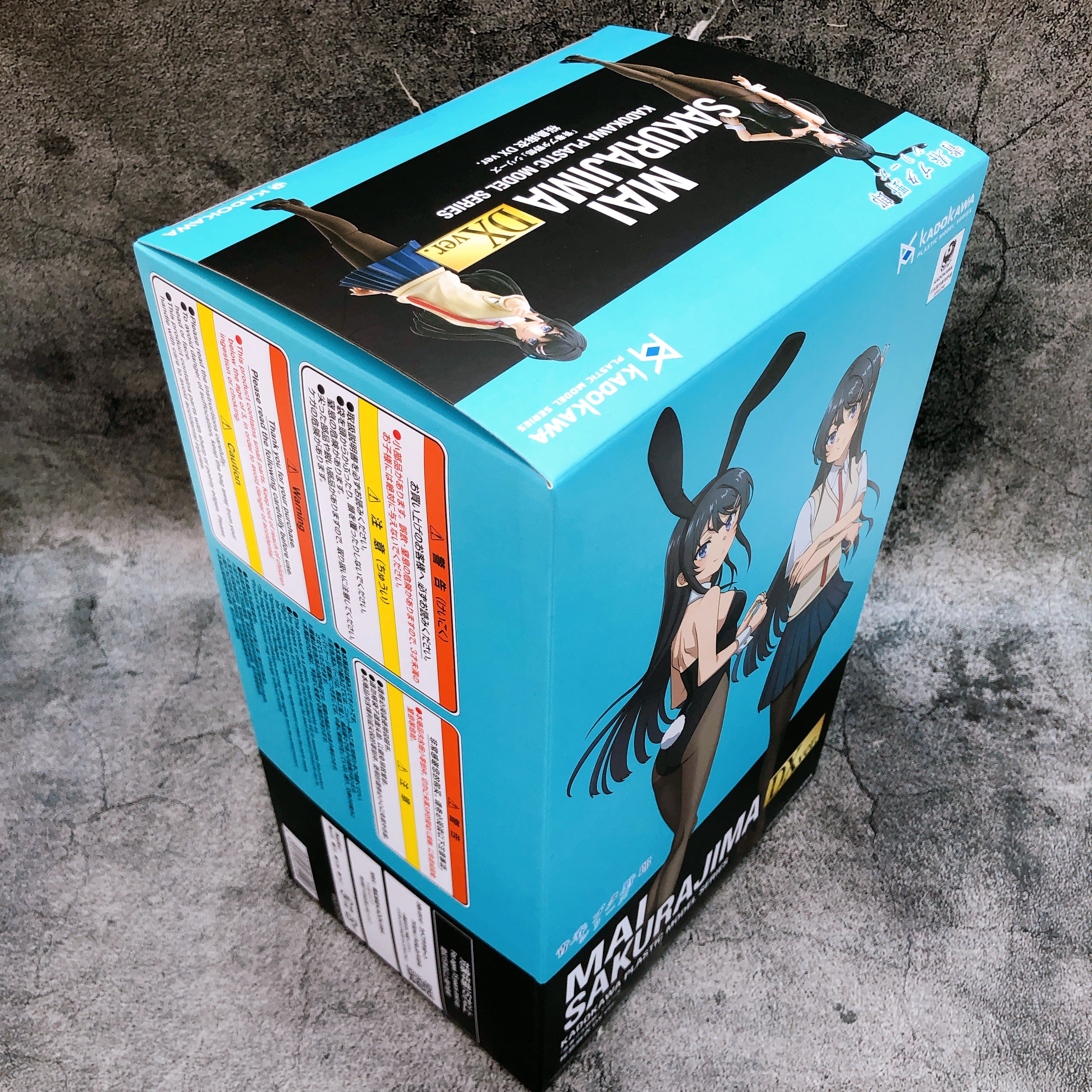 KADOKAWA PLASTIC MODEL SERIES Mai Sakurajima DX Ver Aobuta Model Kit Sealed NEW