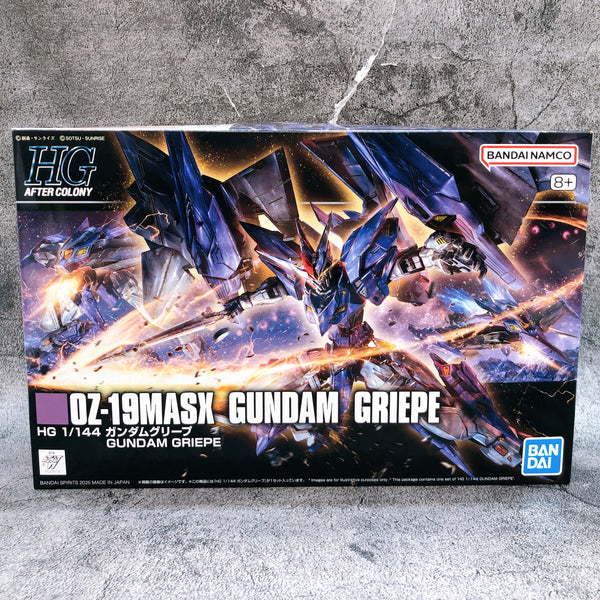 HG 1/144 Gundam Griepe OZ-19MASX Gundam W Kit Premium Bandai Japan NEW