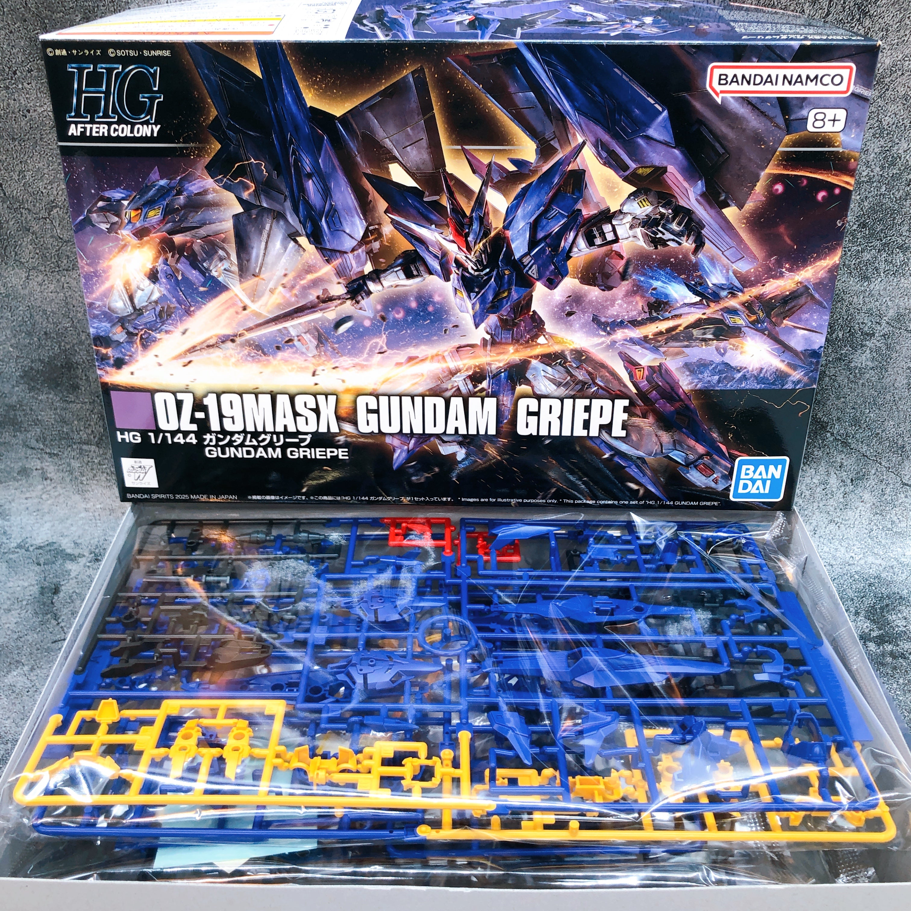 HG 1/144 Gundam Griepe OZ-19MASX Gundam W Kit Premium Bandai Japan NEW