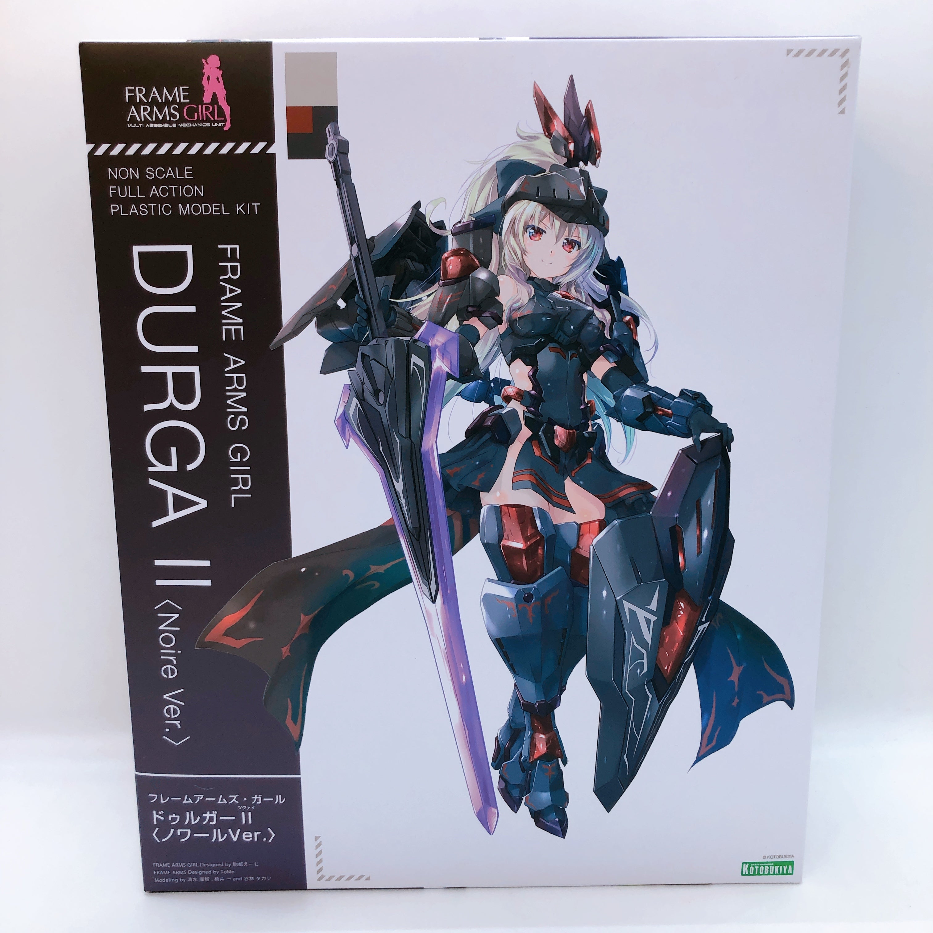 Frame Arms Girl Durga II Noire Ver Non Scale Model Kit KOTOBUKIYA Japan FASTSHIP