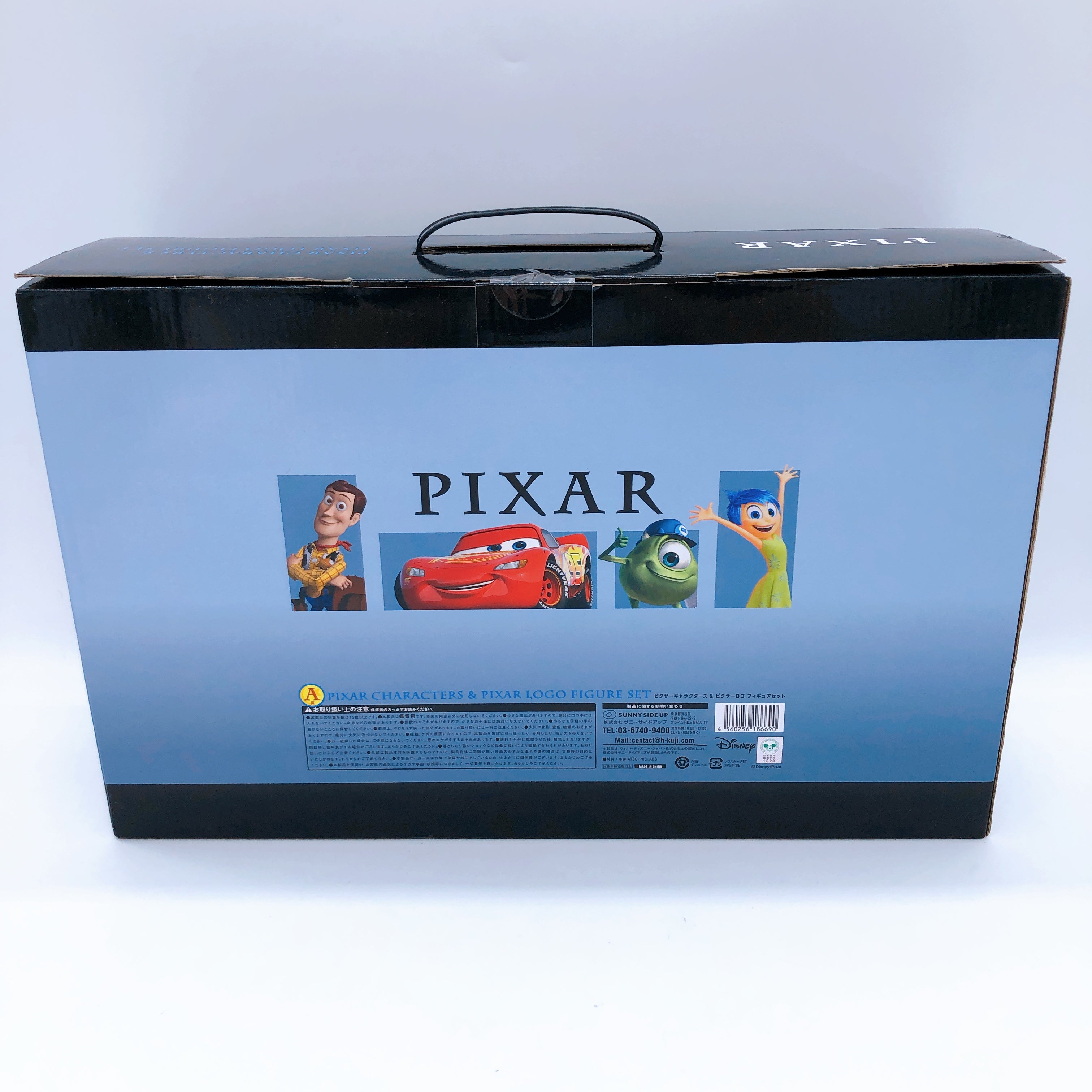 PIXAR Characters & Logo Figure Set 2025 Happy Kuji A Prize Disney AUTH