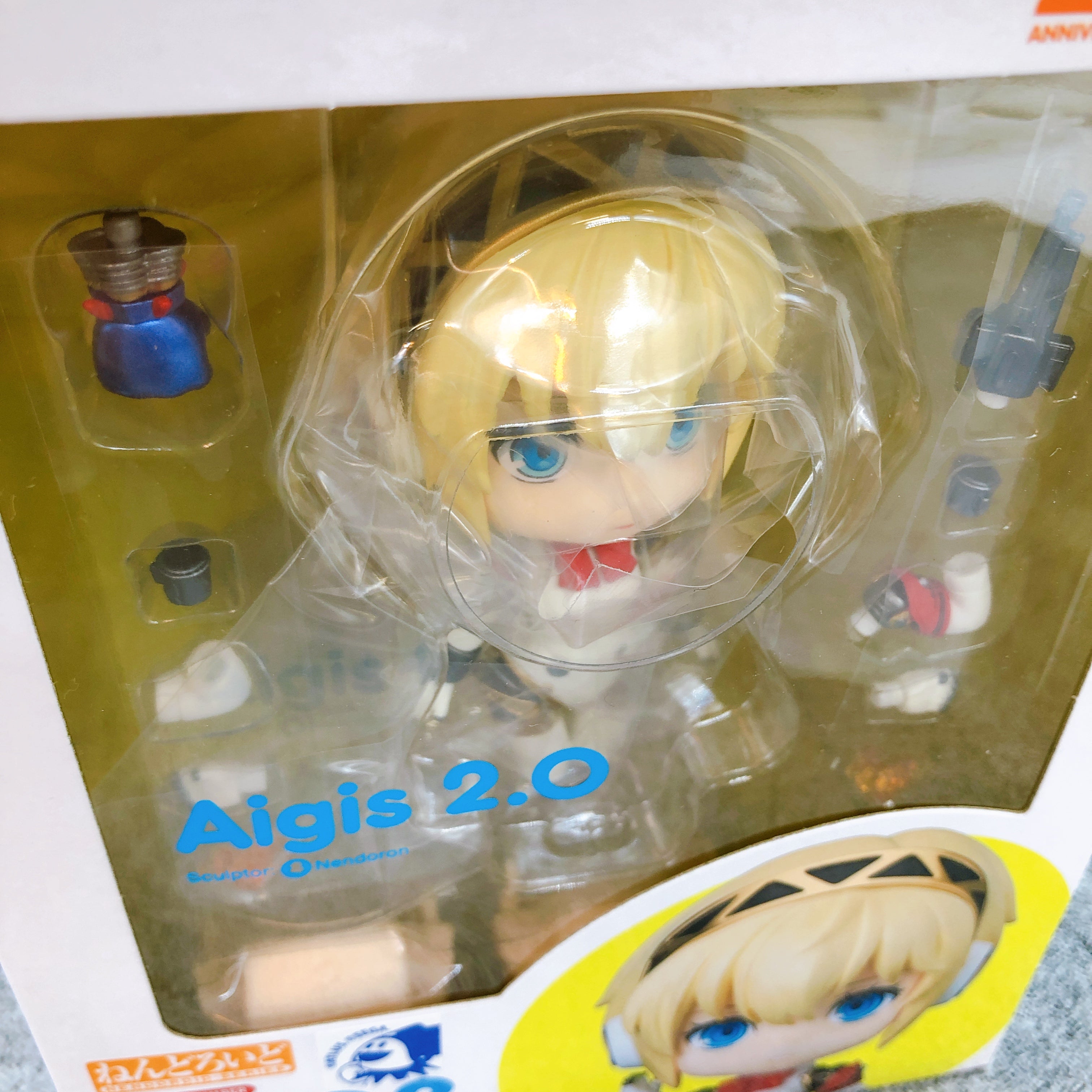Aigis 2.0 Nendoroid 2903 Persona 3 Reload Action Figure 15+ GSC Japan AUTHENTIC