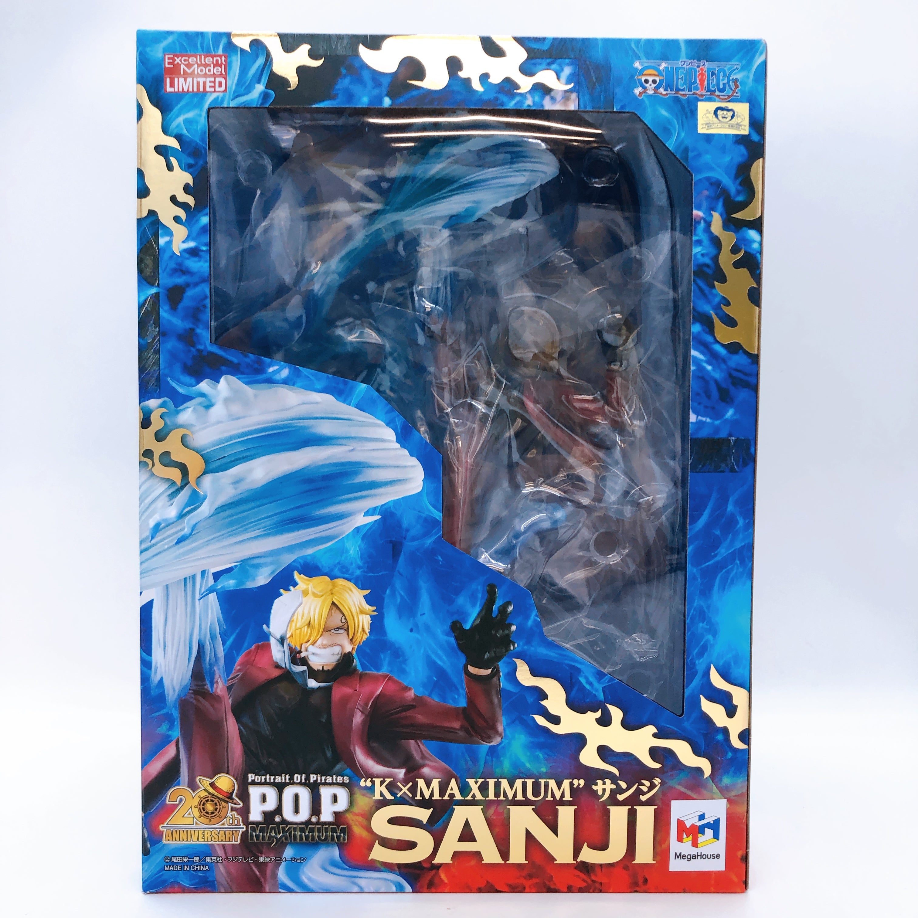 One Piece Portrait.Of.Pirates SANJI K MAXIMUM Figure MegaHouse Japan Sealed NEW