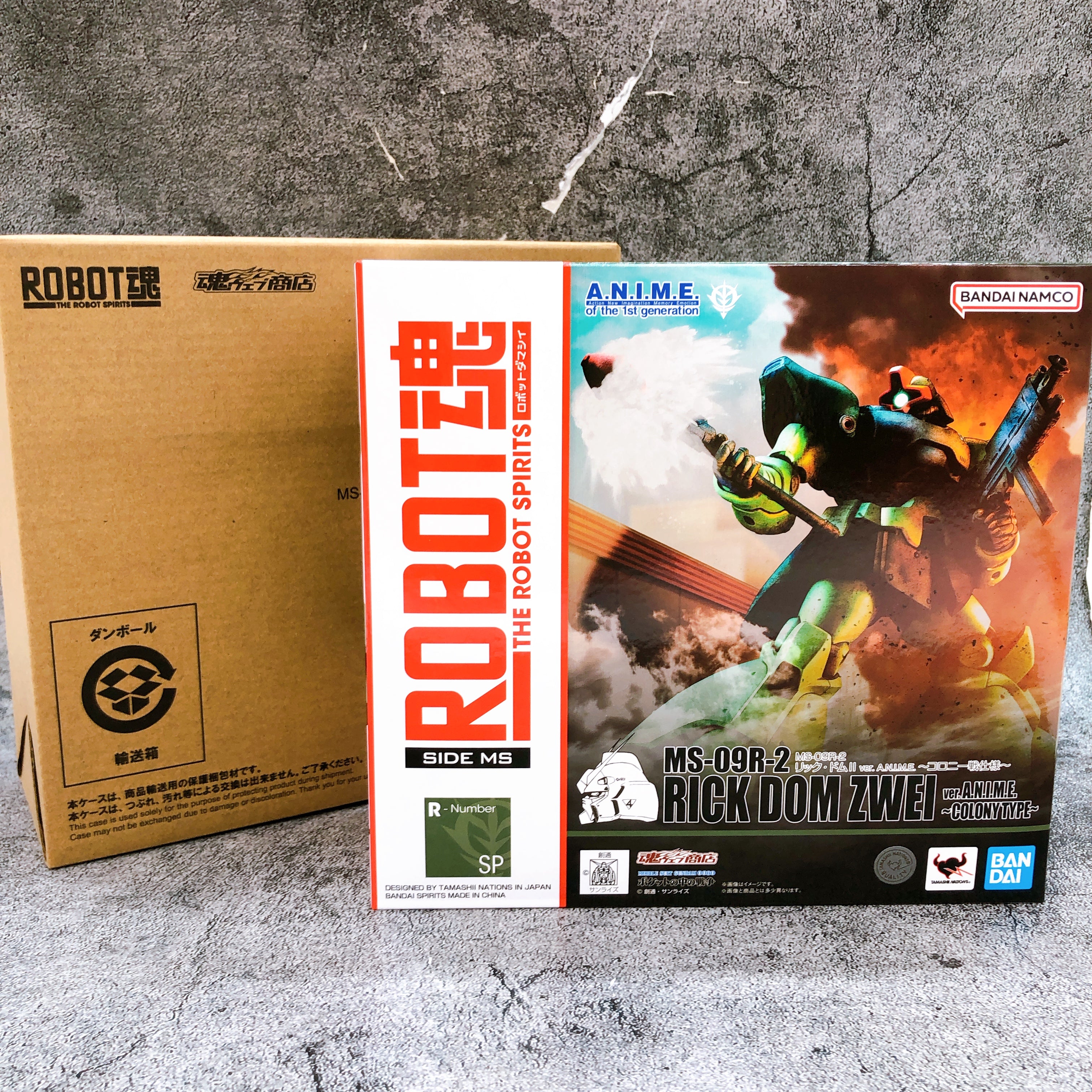 ROBOT SPIRITS SIDE MS MS-09R-2 RICK DOM ZWEI ver. A.N.I.M.E. COLONY TYPE Figure