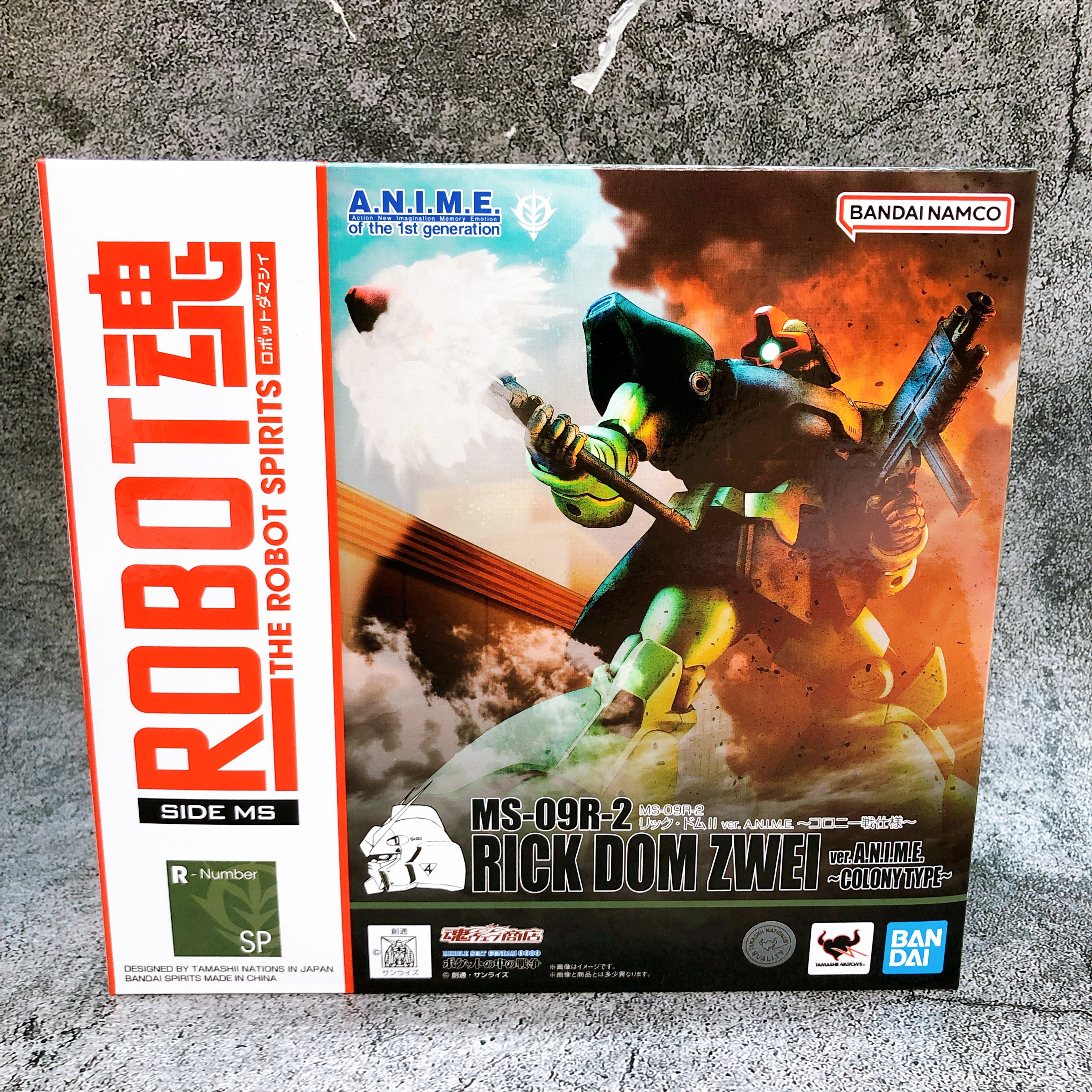 ROBOT SPIRITS SIDE MS MS-09R-2 RICK DOM ZWEI ver. A.N.I.M.E. COLONY TYPE Figure