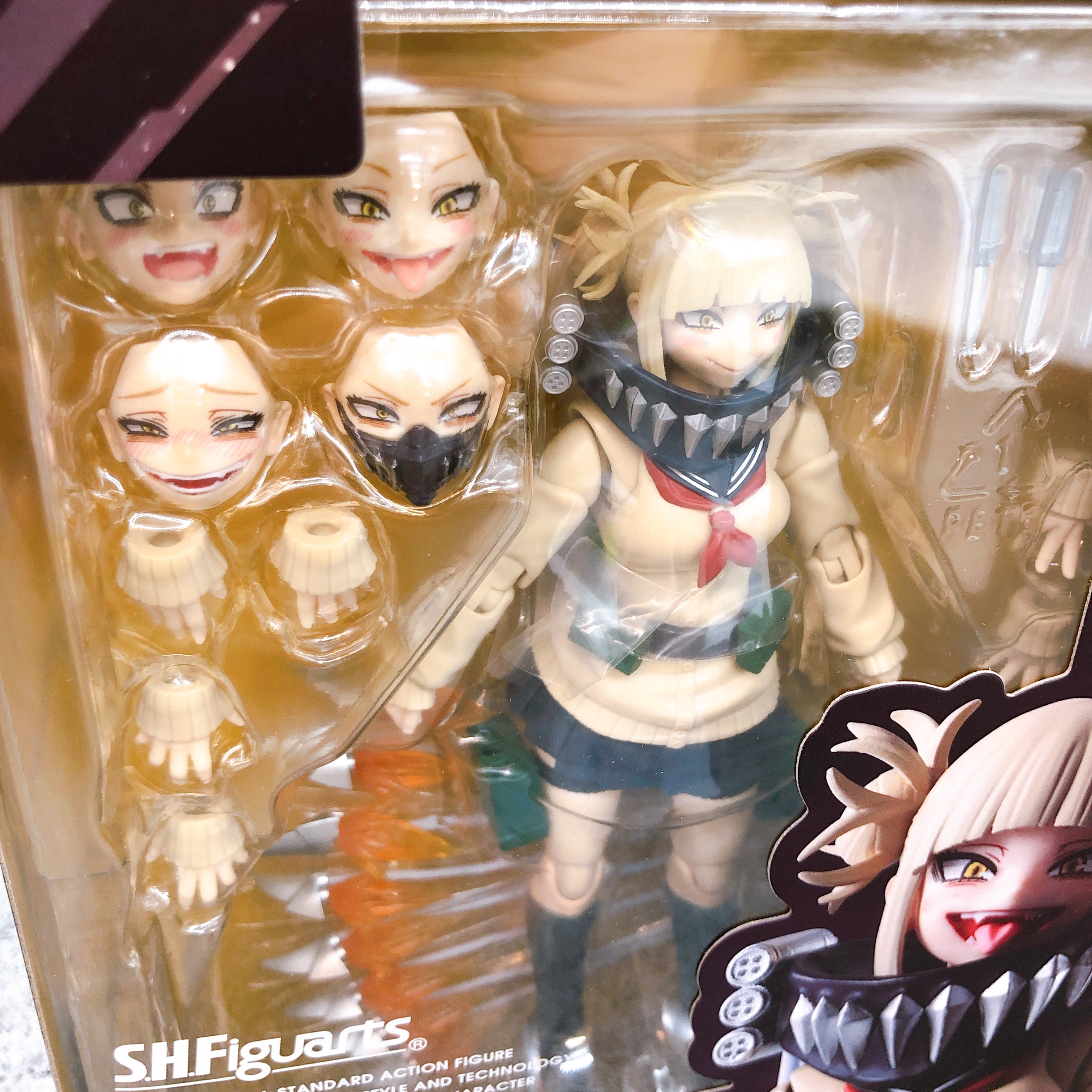 My Hero Academia Himiko Toga S.H.Figuarts Bandai Japan AUTHENTIC Action Figure