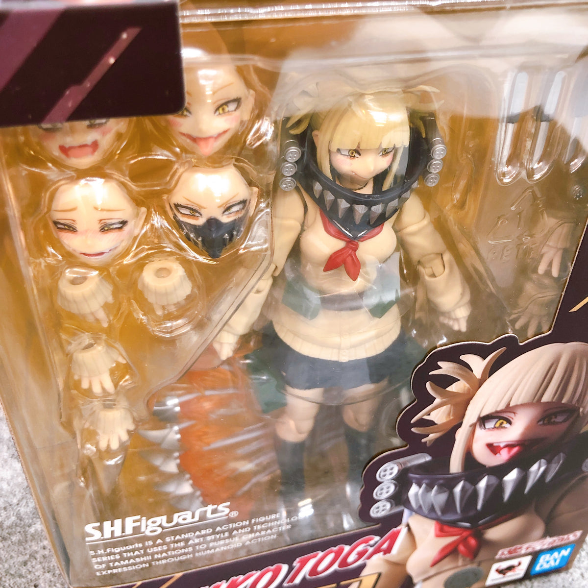My Hero Academia Himiko Toga S.H.Figuarts Action Figure 15+ Bandai Japan Sealed