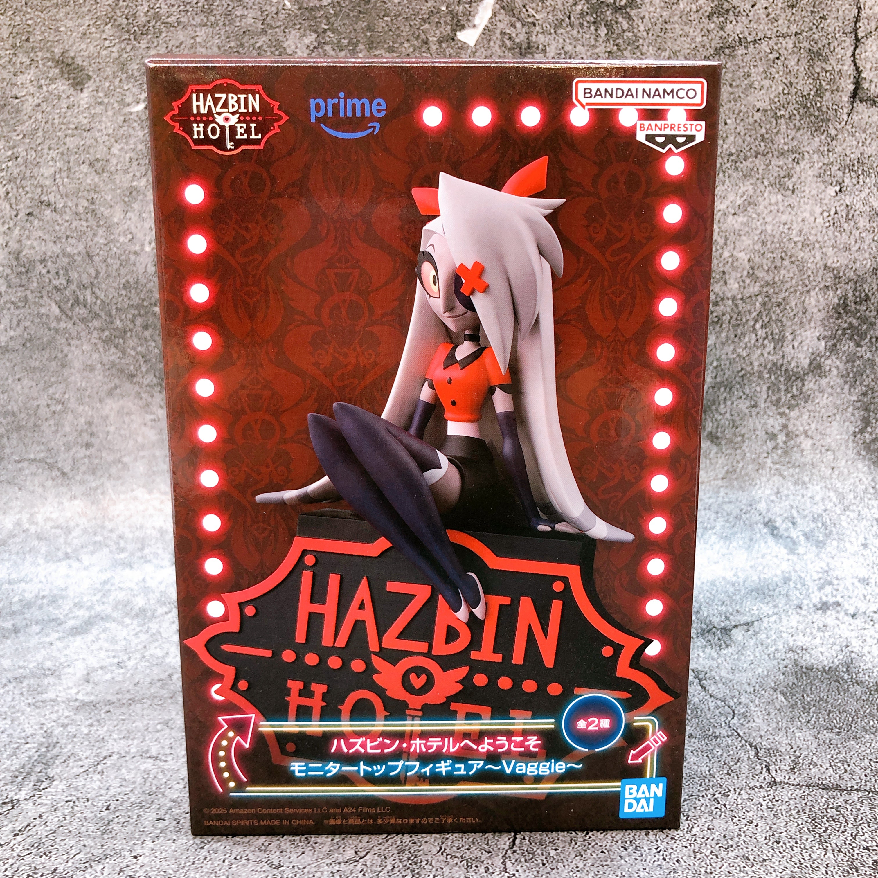 Hazbin Hotel Vaggie Normal Color Monitor Top Figure BANPRESTO Japan Sealed NEW