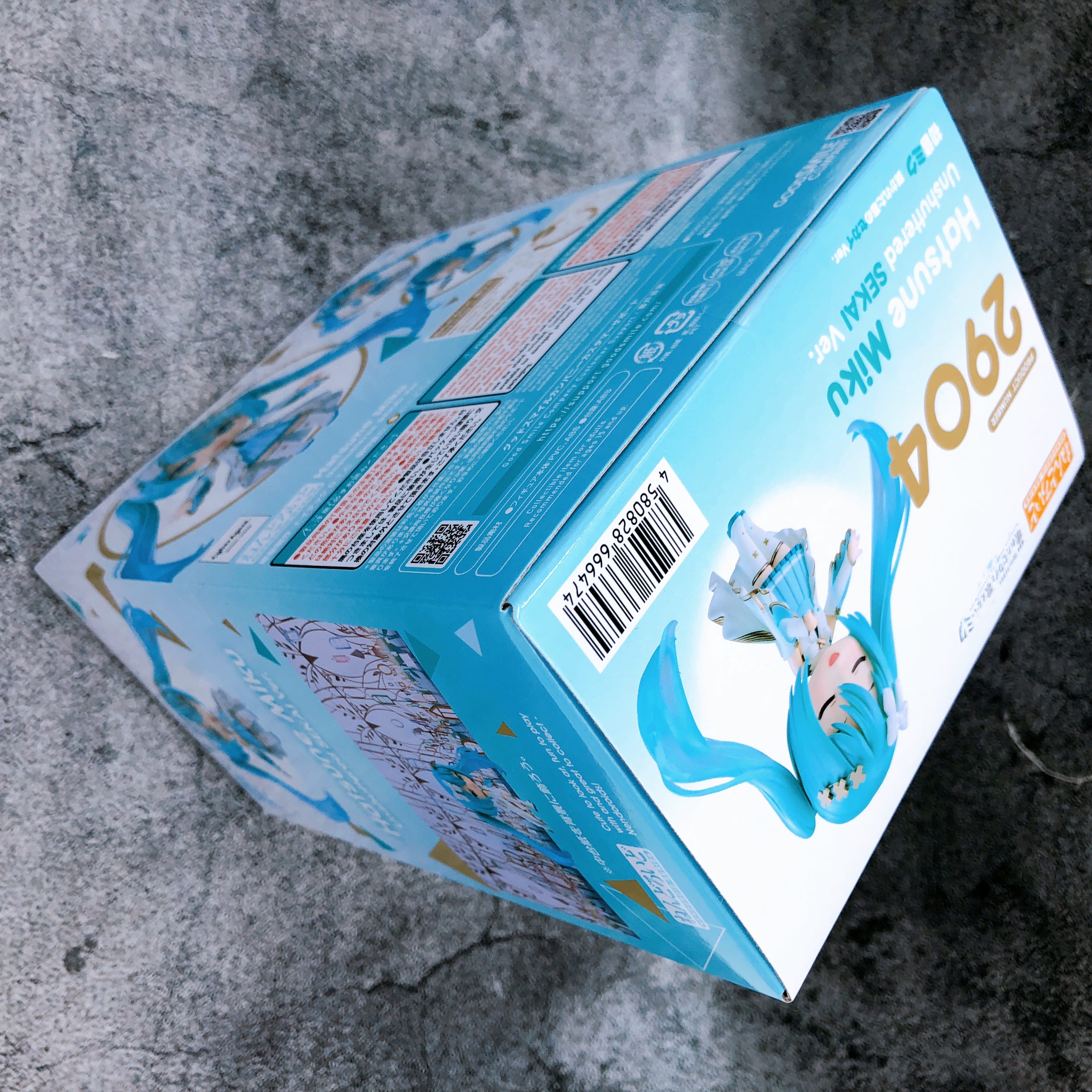 Hatsune Miku Unshuttered SEKAI Ver. Nendoroid 2904 Action Figure GSC Japan 15+