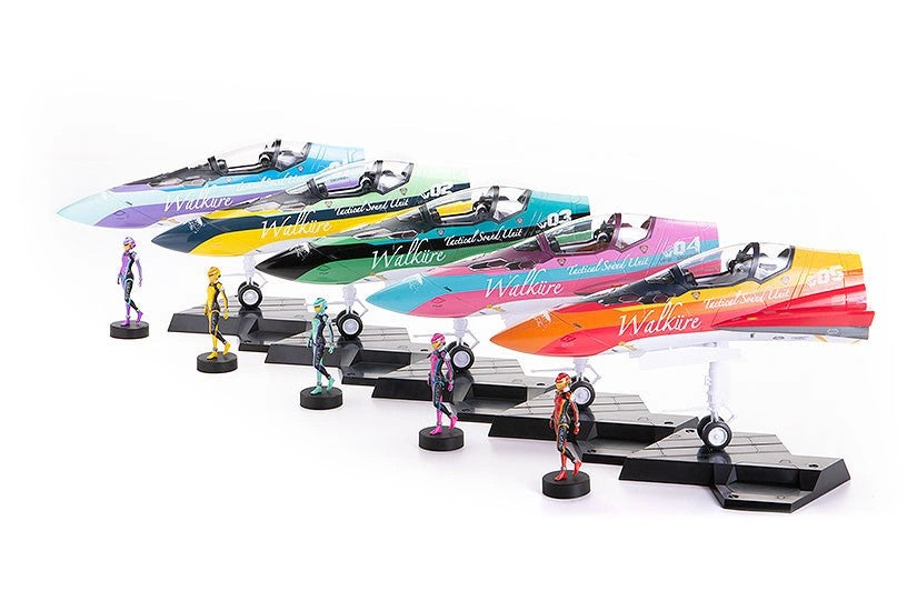 ロボット 1018Z PLAMAX VF-31 AbsoluteFIVE!!!!! SET PLAMAX Macross Delta Fighter Nose Collection VF-31 Absolute Five SET M