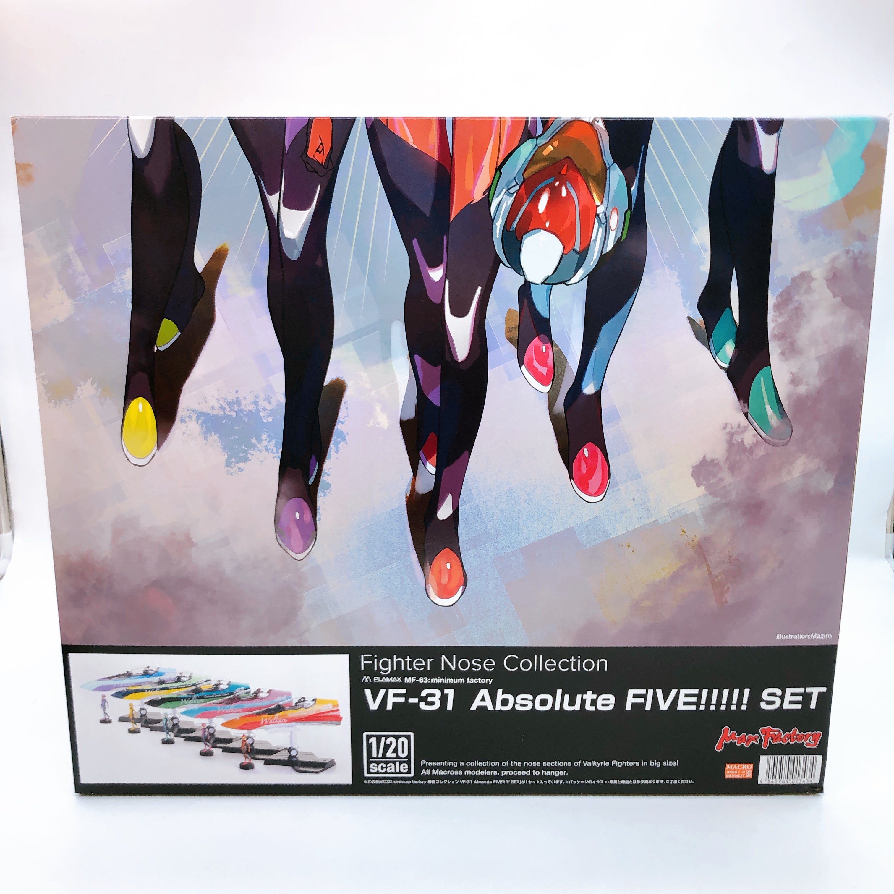 PLAMAX Macross Delta Fighter Nose Collection VF-31 Absolute