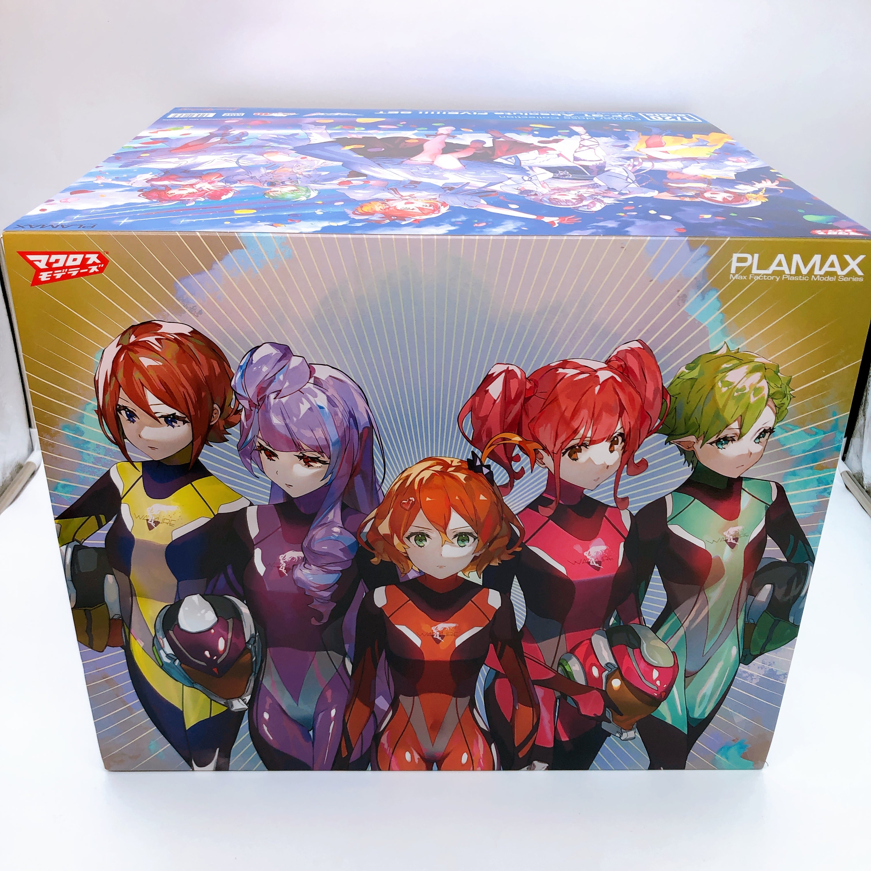 PLAMAX Macross Delta Fighter Nose Collection VF-31 Absolute Five SET M