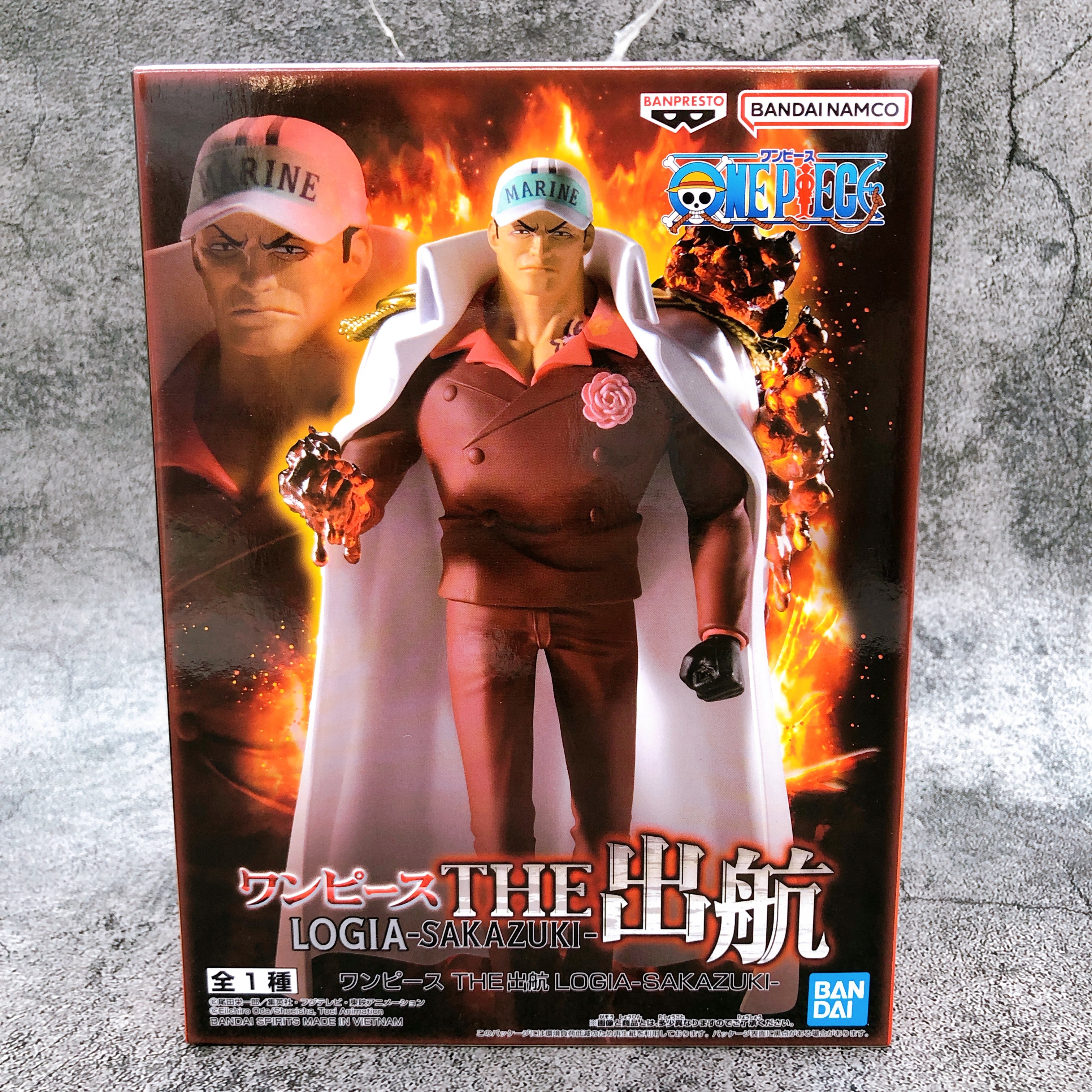 ONE PIECE Sakazuki The Departure LOGIA Figure BANPRESTO Japan Sealed FASTSHIP