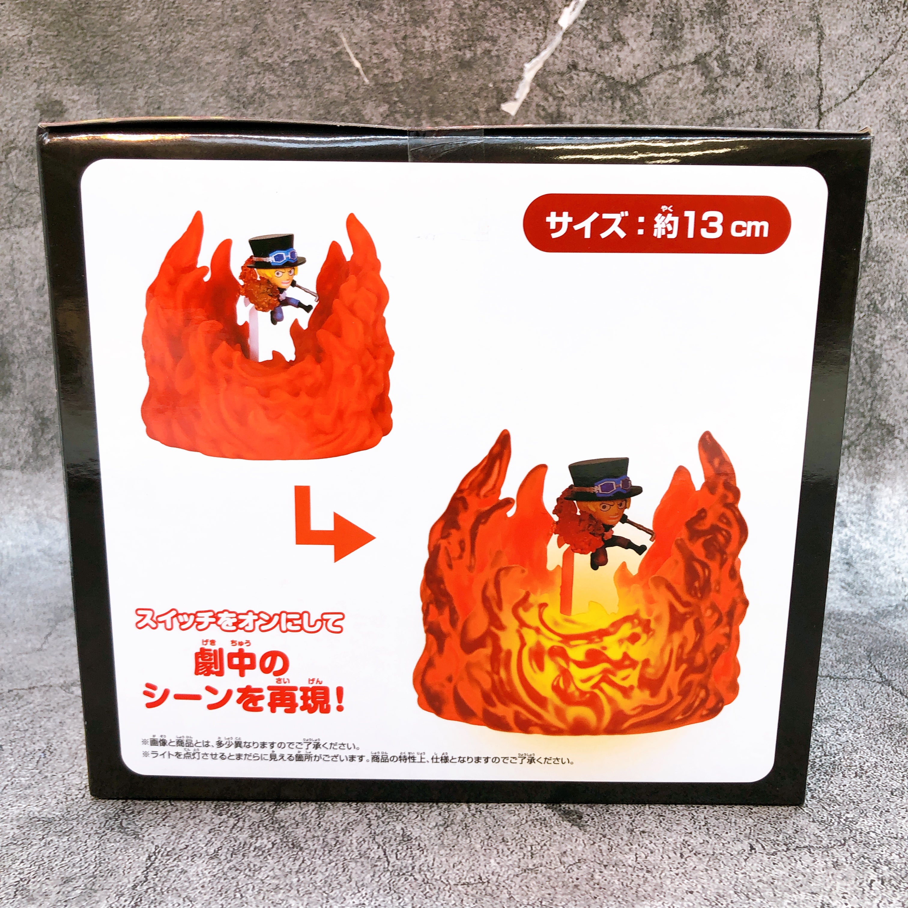 ONE PIECE Sabo Room Light Fire Fist Figure BANPRESTO Japan Sealed NEW FASTSHIP